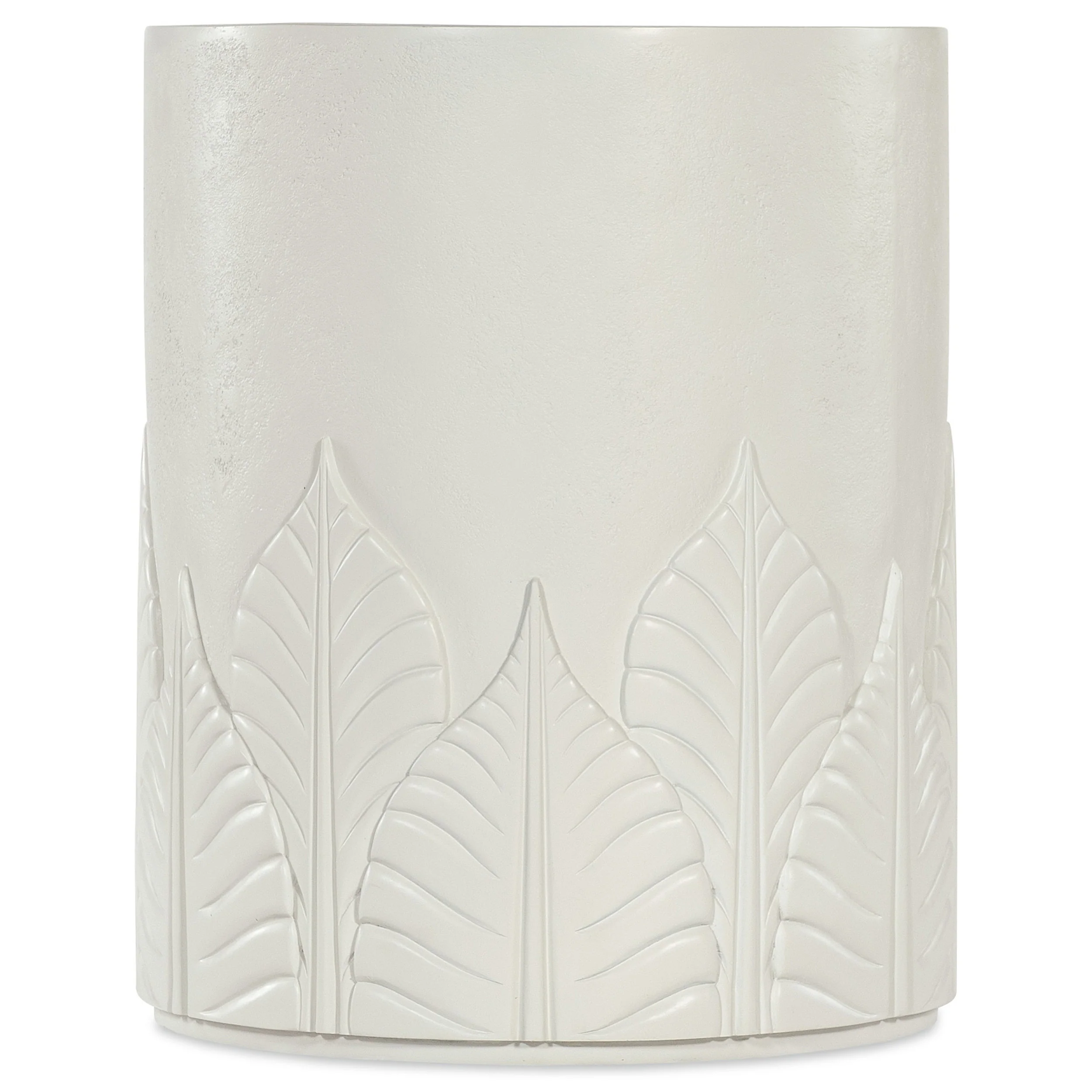 Amelia Round End Table, White - Image 2