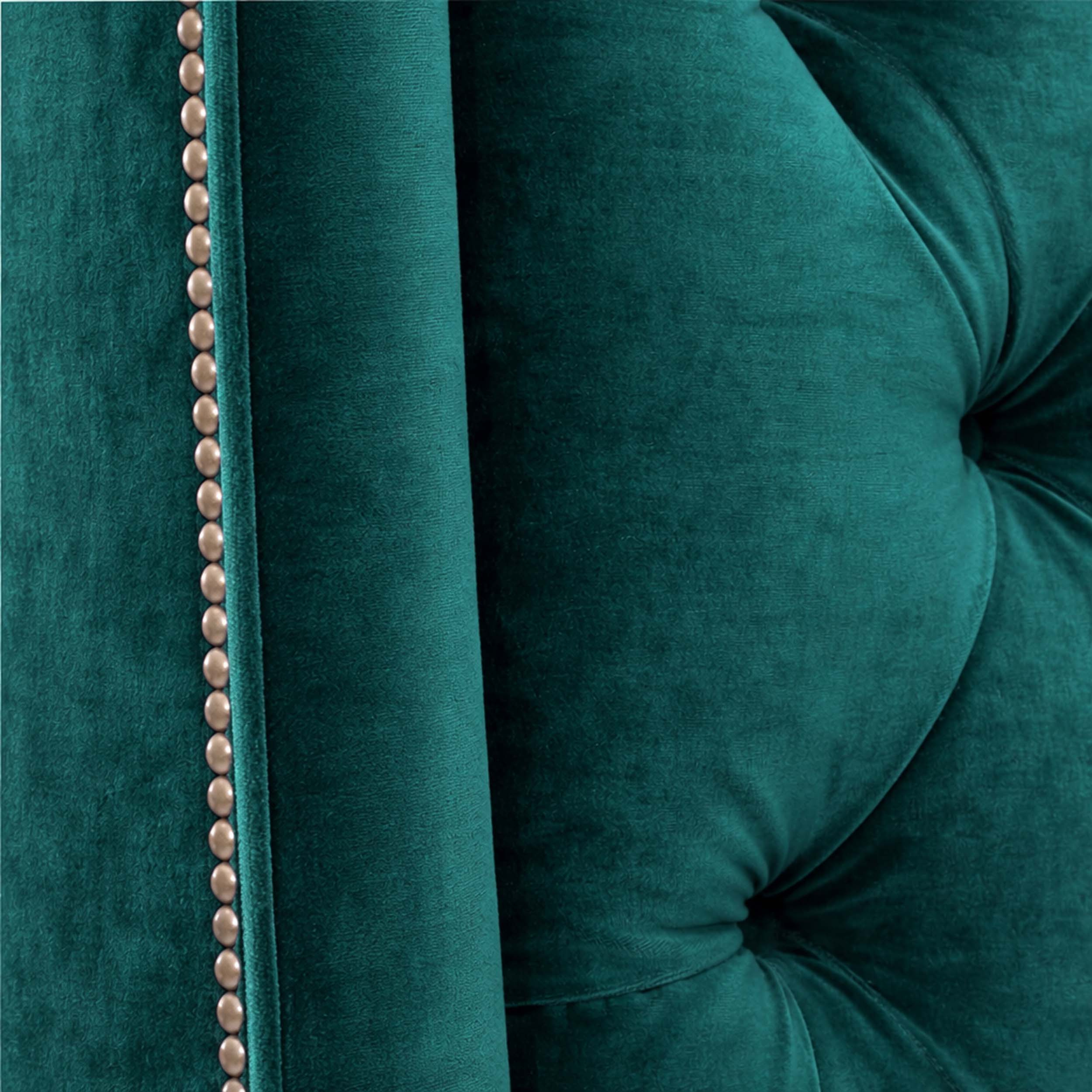 Amelia Tall Bed, Vance Teal - Image 4
