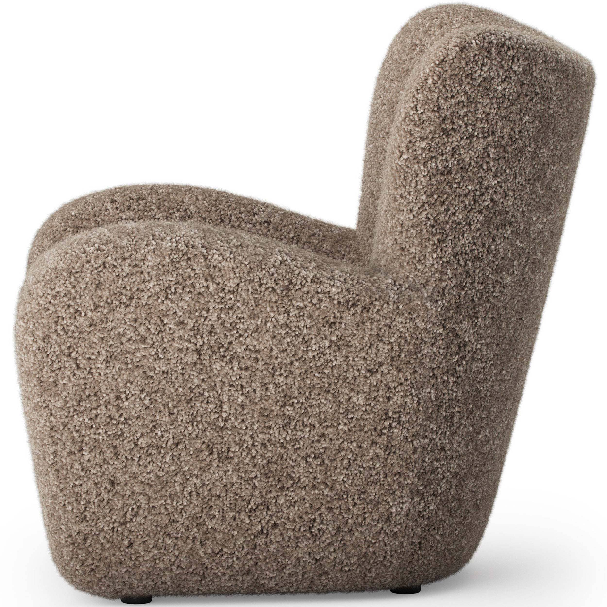 Amelie Chair, Taupe Shearling by Four Hands - Image 3