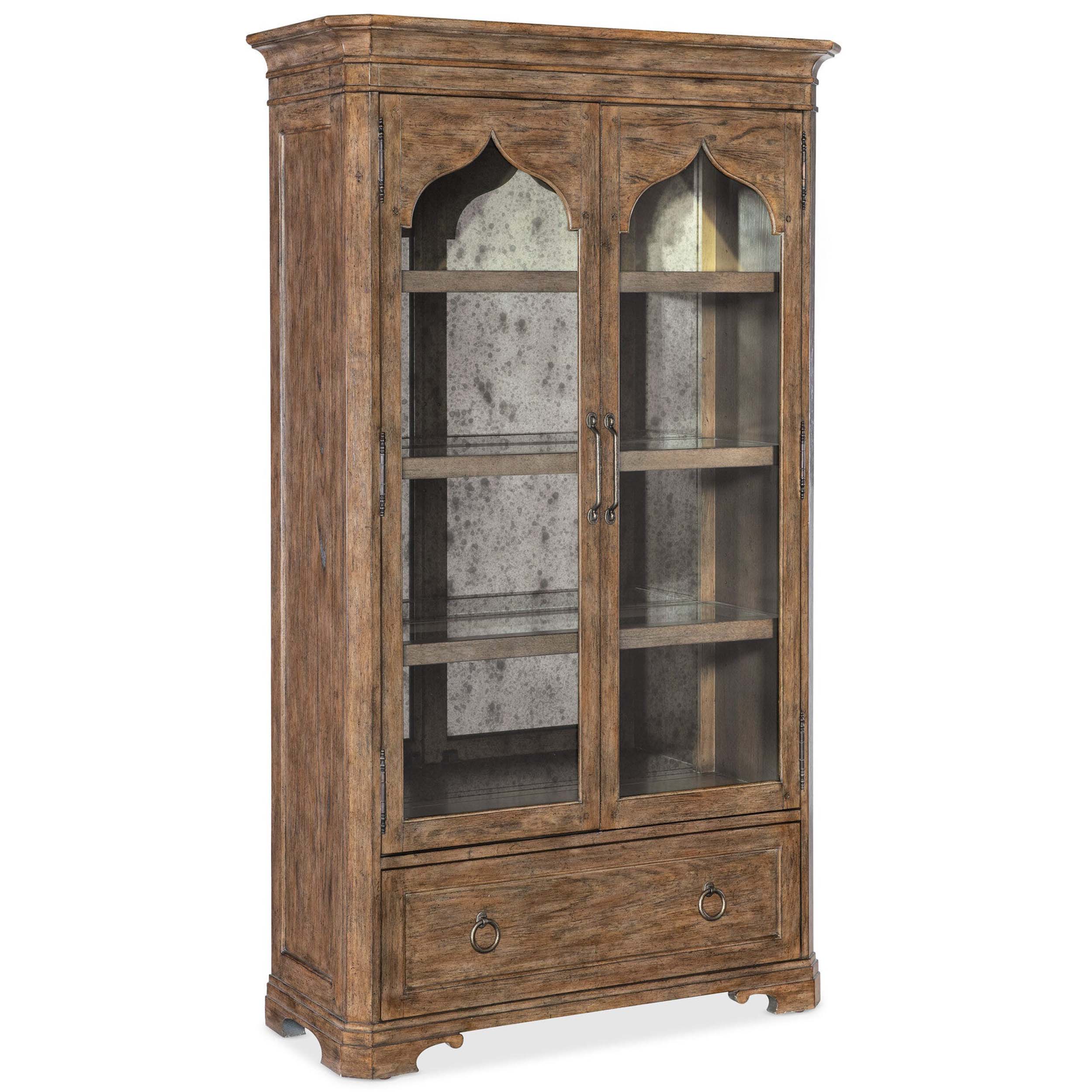 Americana Display Cabinet, Honey