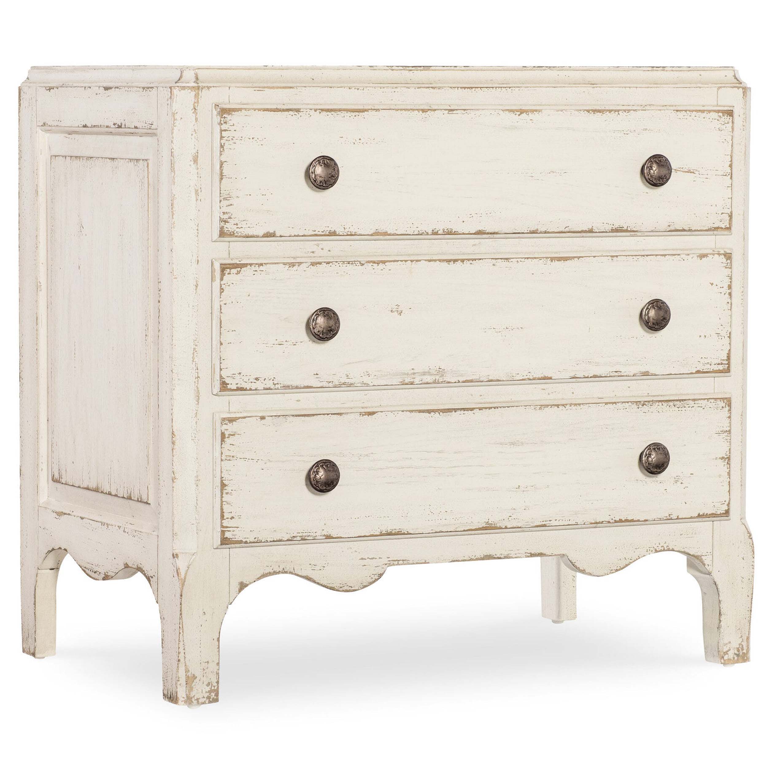 Americana Three-Drawer Nightstand, Daisy