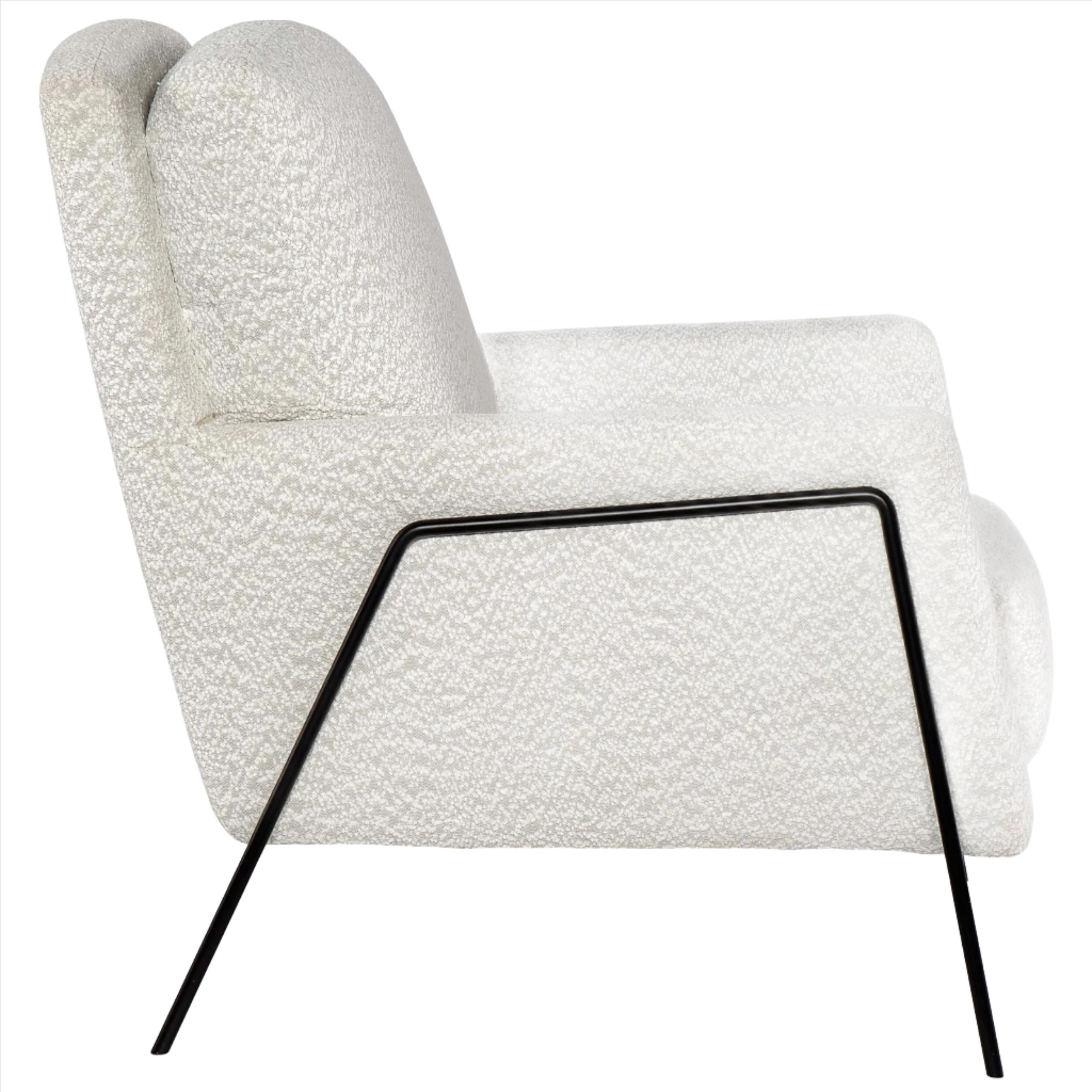Amette Chair, Woolens Snow - Image 2
