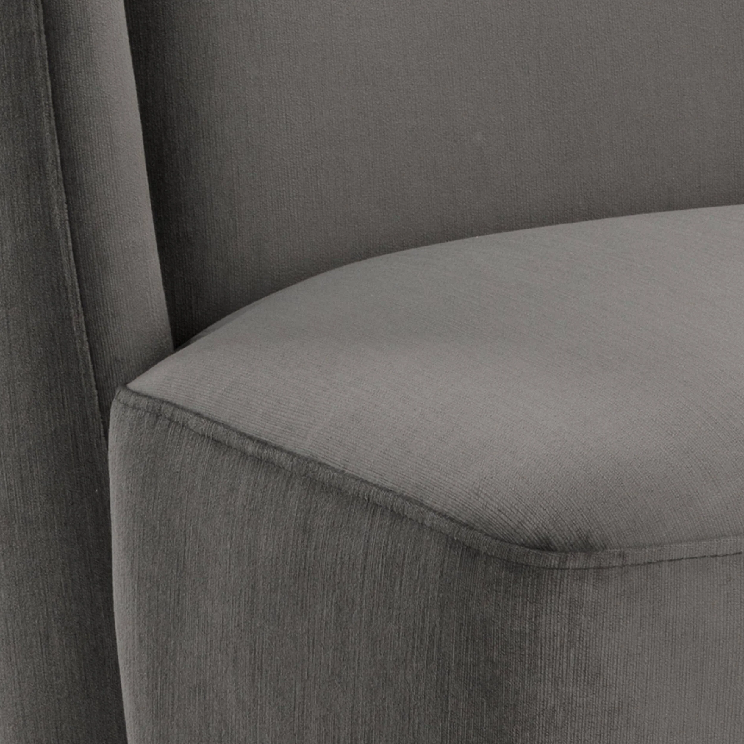 Amita Wheeled Dining Chair, Piccolo Pebble, Set of 2 - Image 4