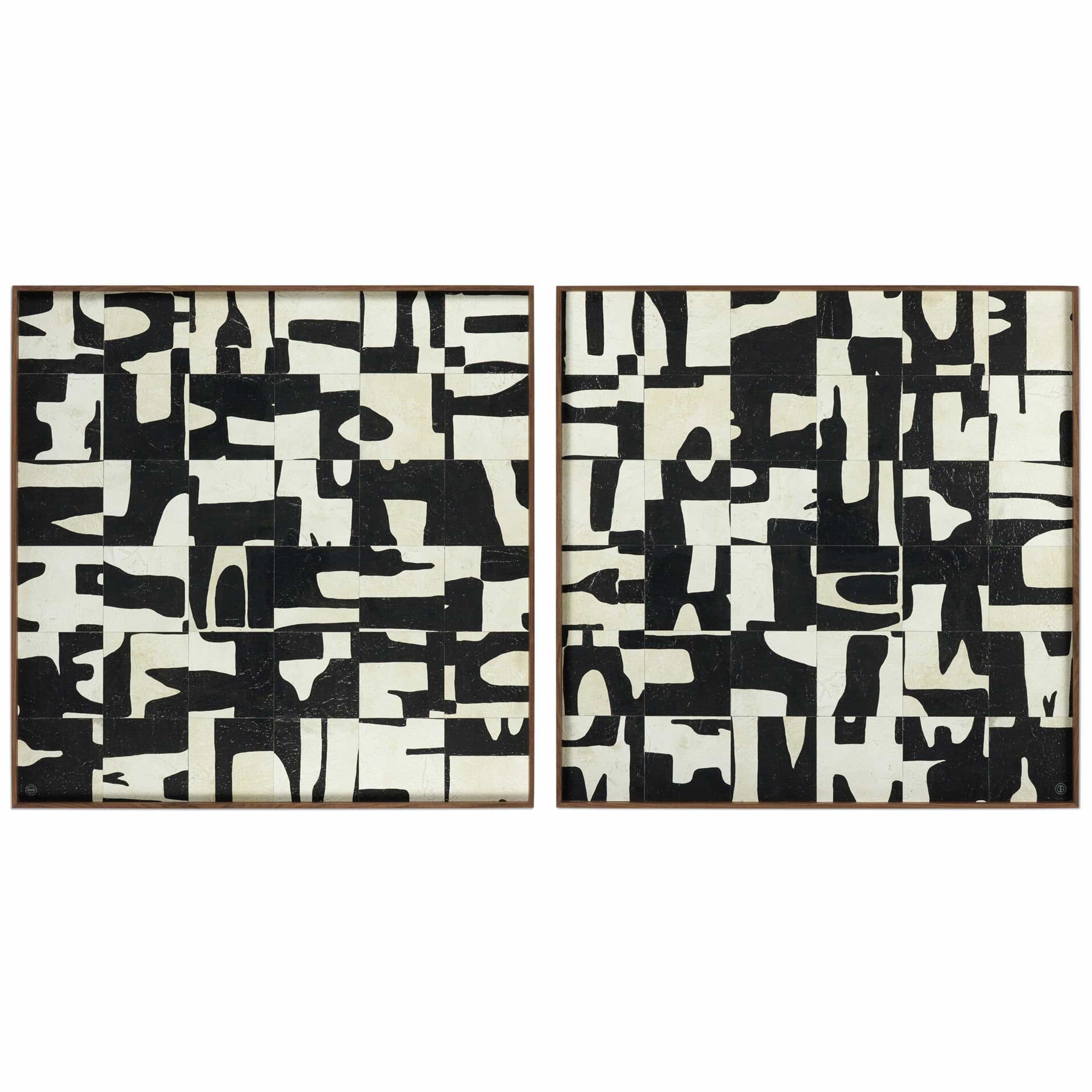 Ancestral I Diptych by Douglas Galloway by Four Hands