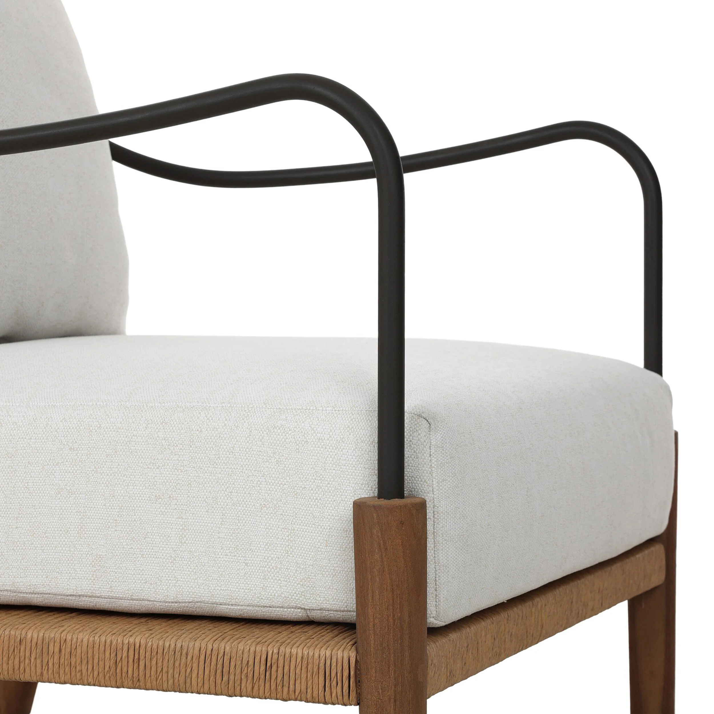 Andover Outdoor Chair, Alessi Linen by Amber Lewis x Four Hands - Image 6