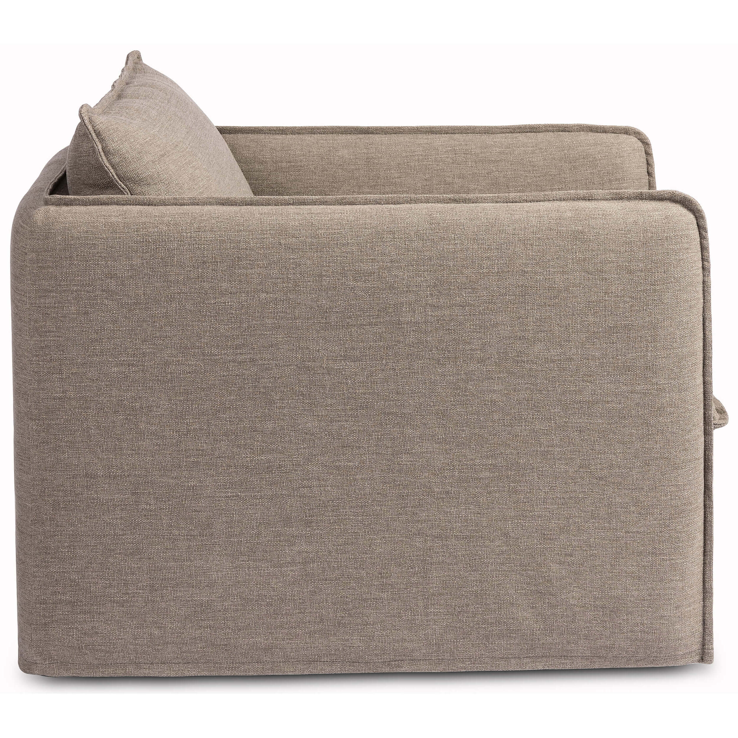 Andre Outdoor Swivel Chair, Alessi Fawn - Image 2