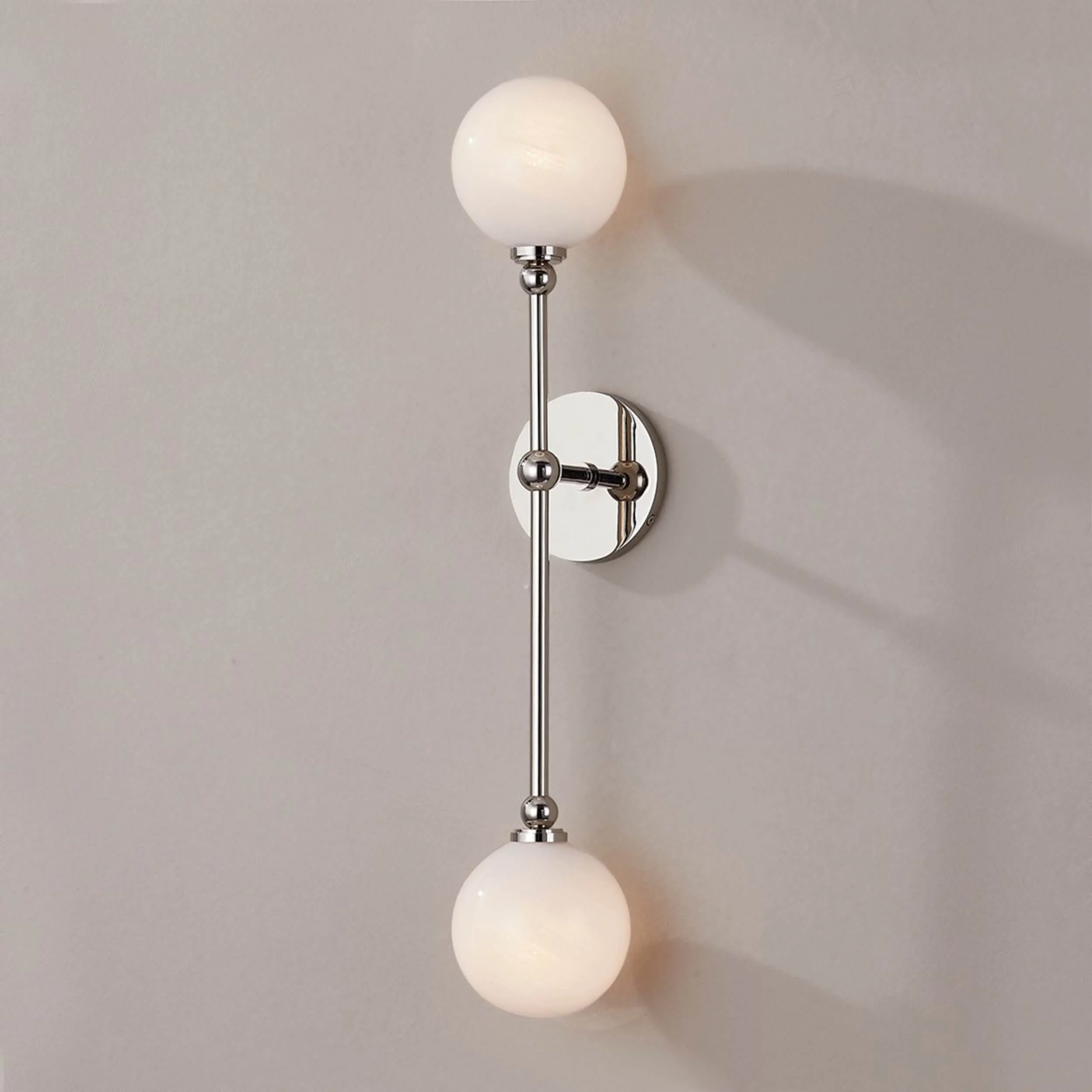 Andrews Sconce, Polished Nickel - Image 2