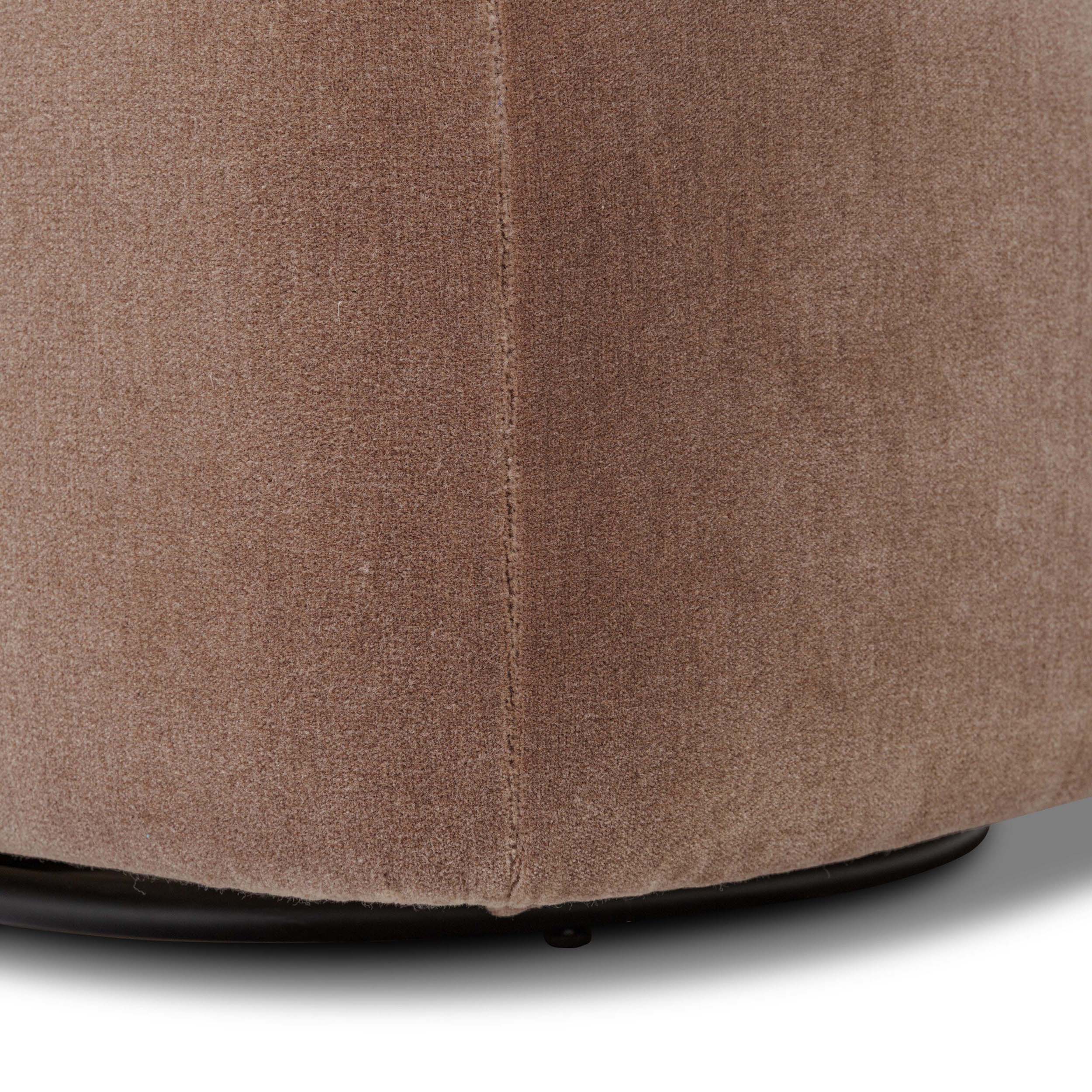 Andrina Swivel Chair, Monte Mushroom by Four Hands - Image 6