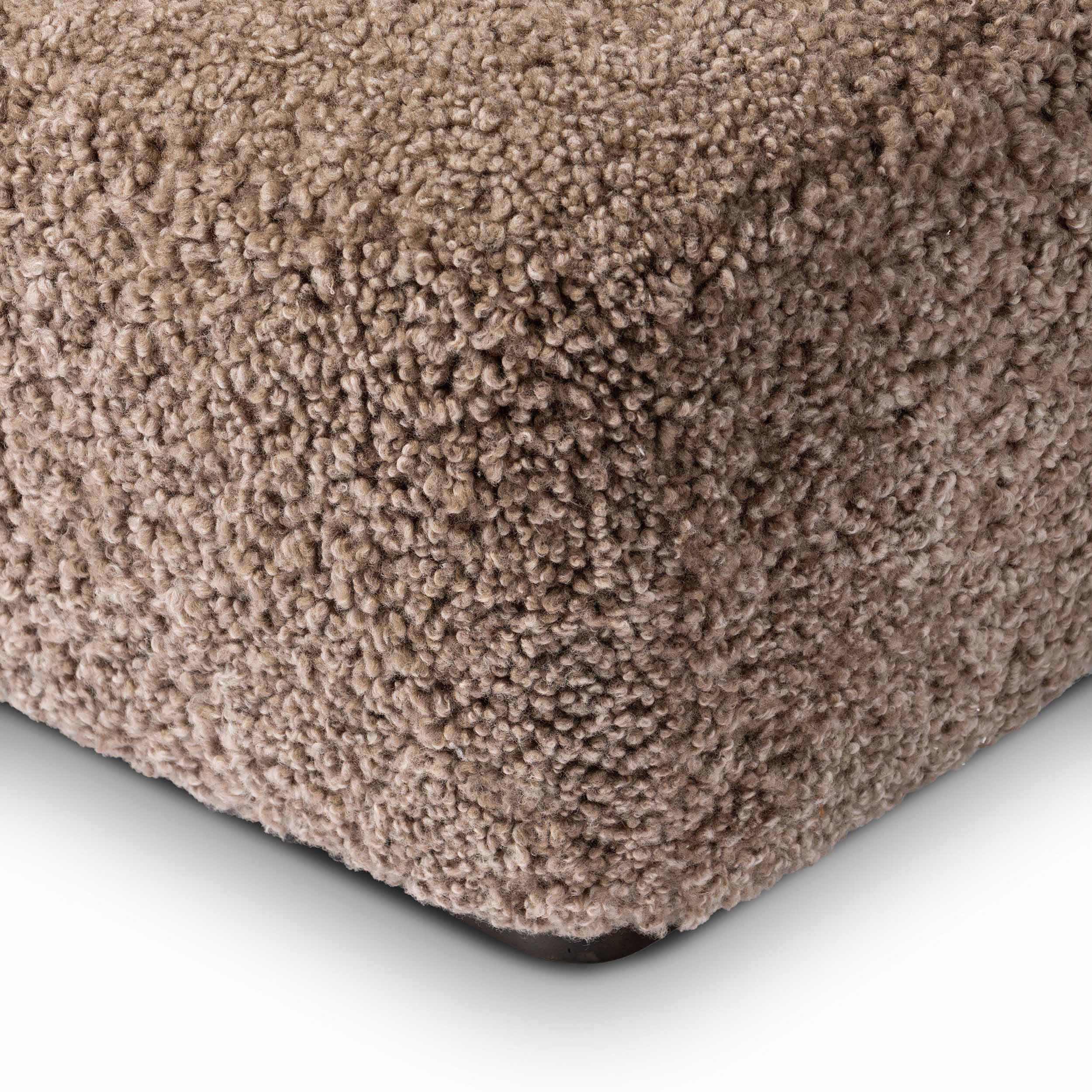 Julius Chaise, Taupe Shearling by Four Hands - Image 6