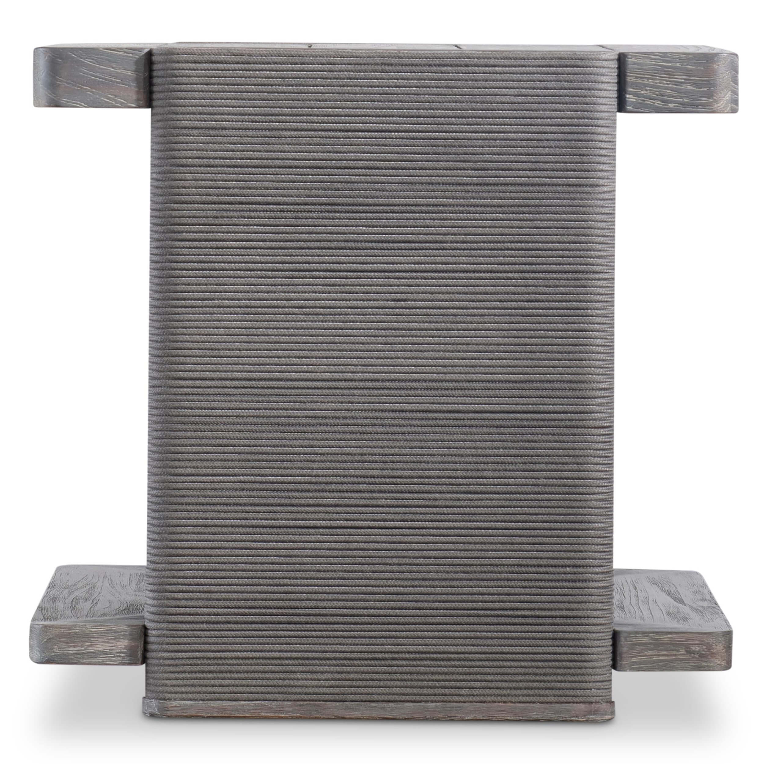 Andros Outdoor Side Table, Smoked Truffle - Image 3