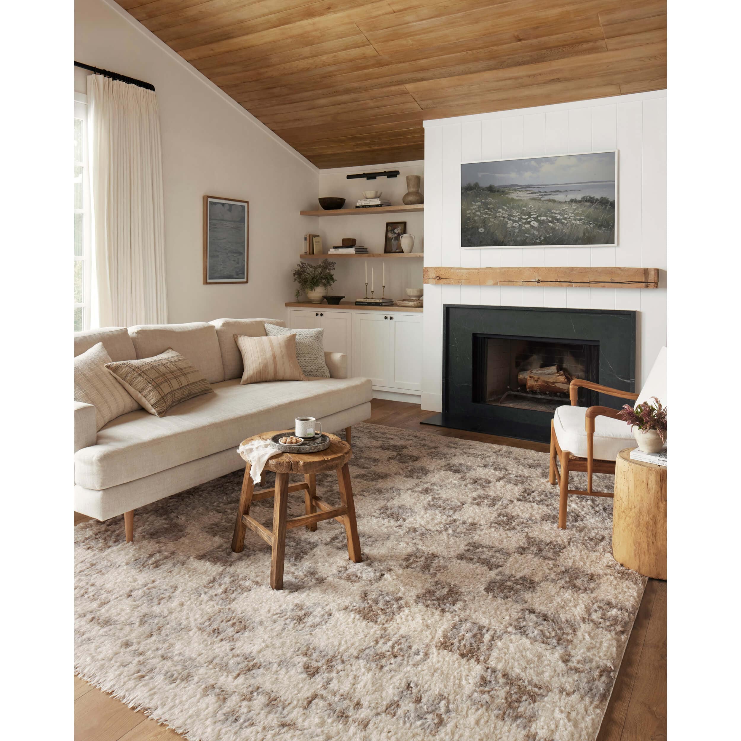 Angela Rose × Loloi Rug Amira AMI-05, Ivory/Pebble - Image 7