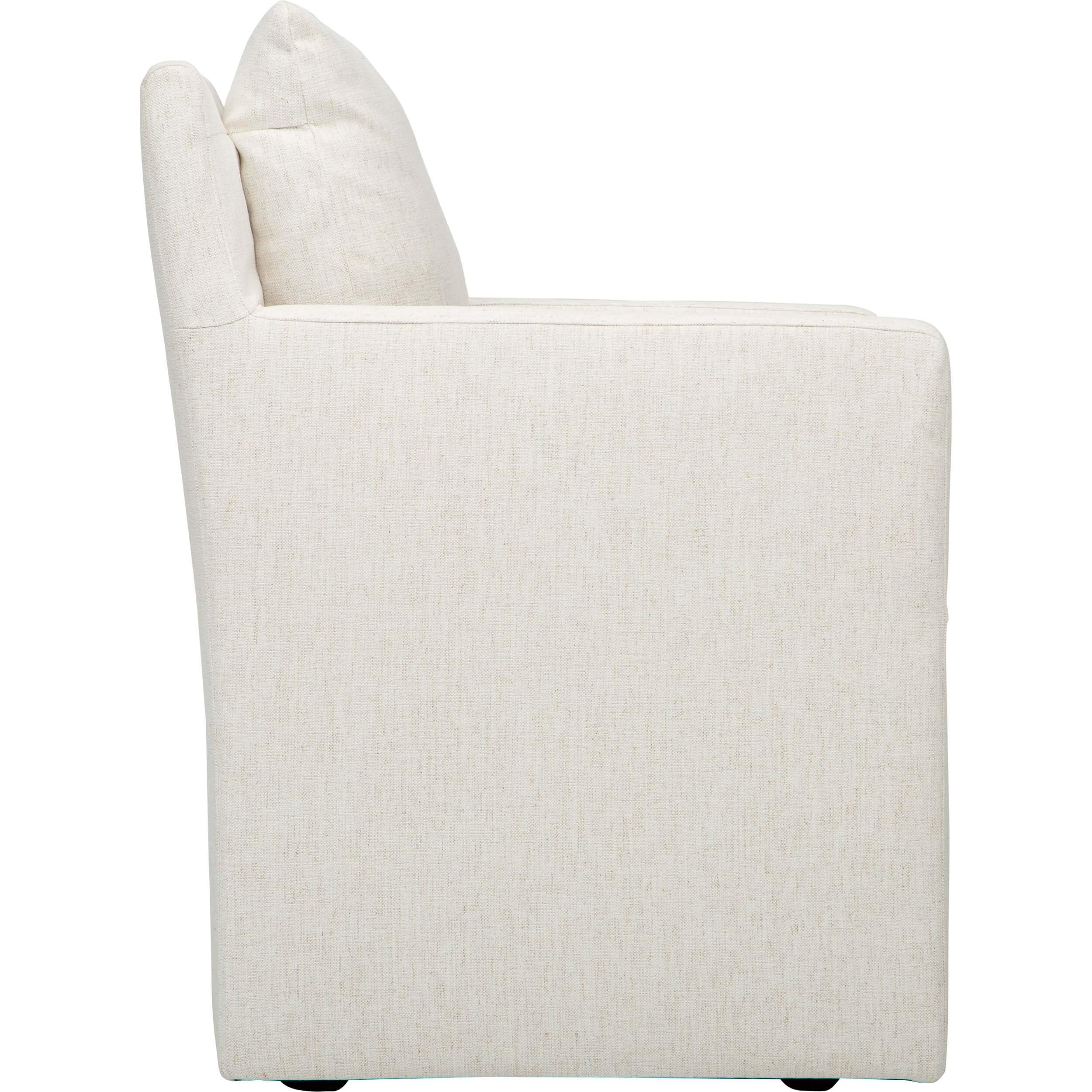 Annabelle Gliding Arm Chair, Nomad Snow, Set of 2 - Image 3