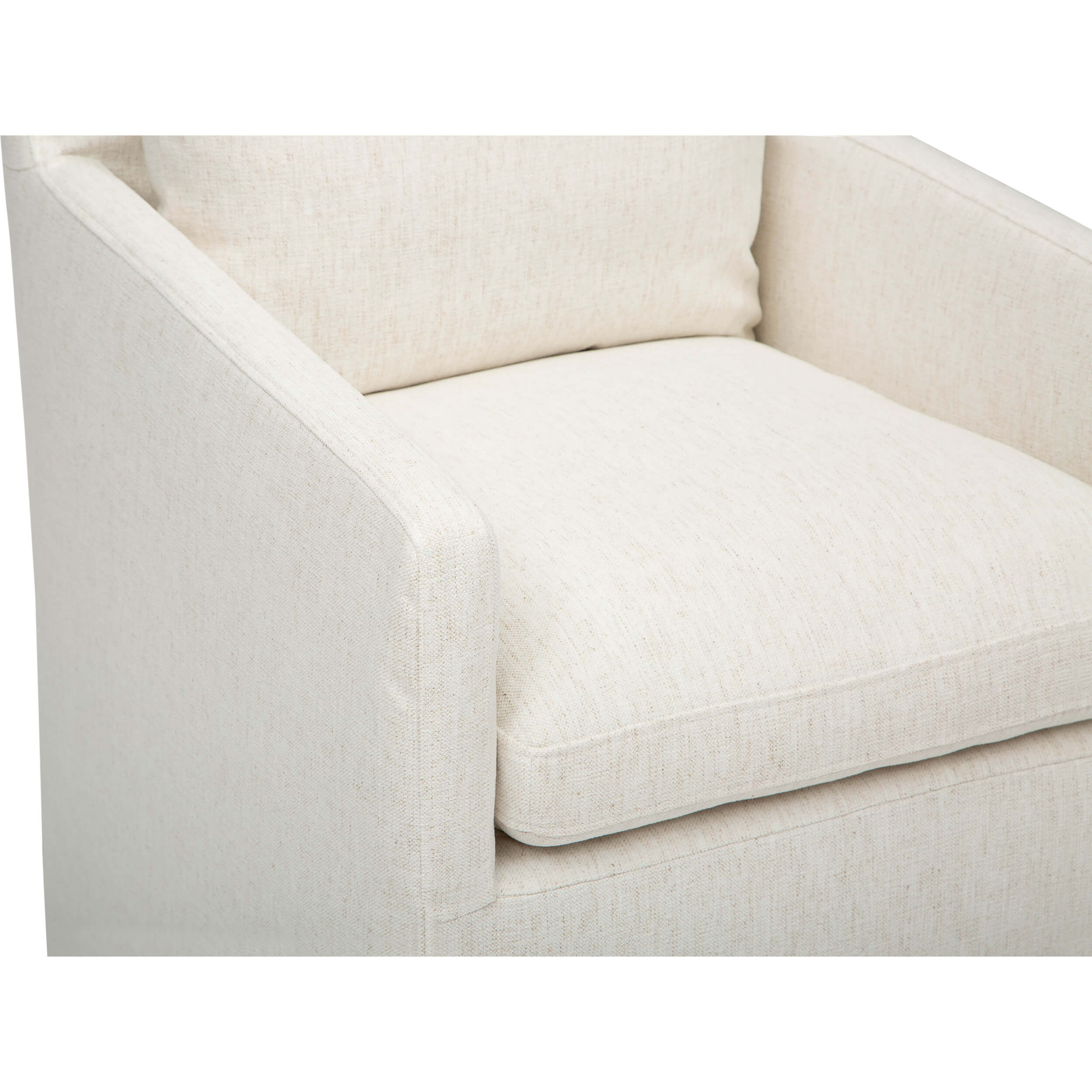 Annabelle Gliding Arm Chair, Nomad Snow, Set of 2 - Image 4