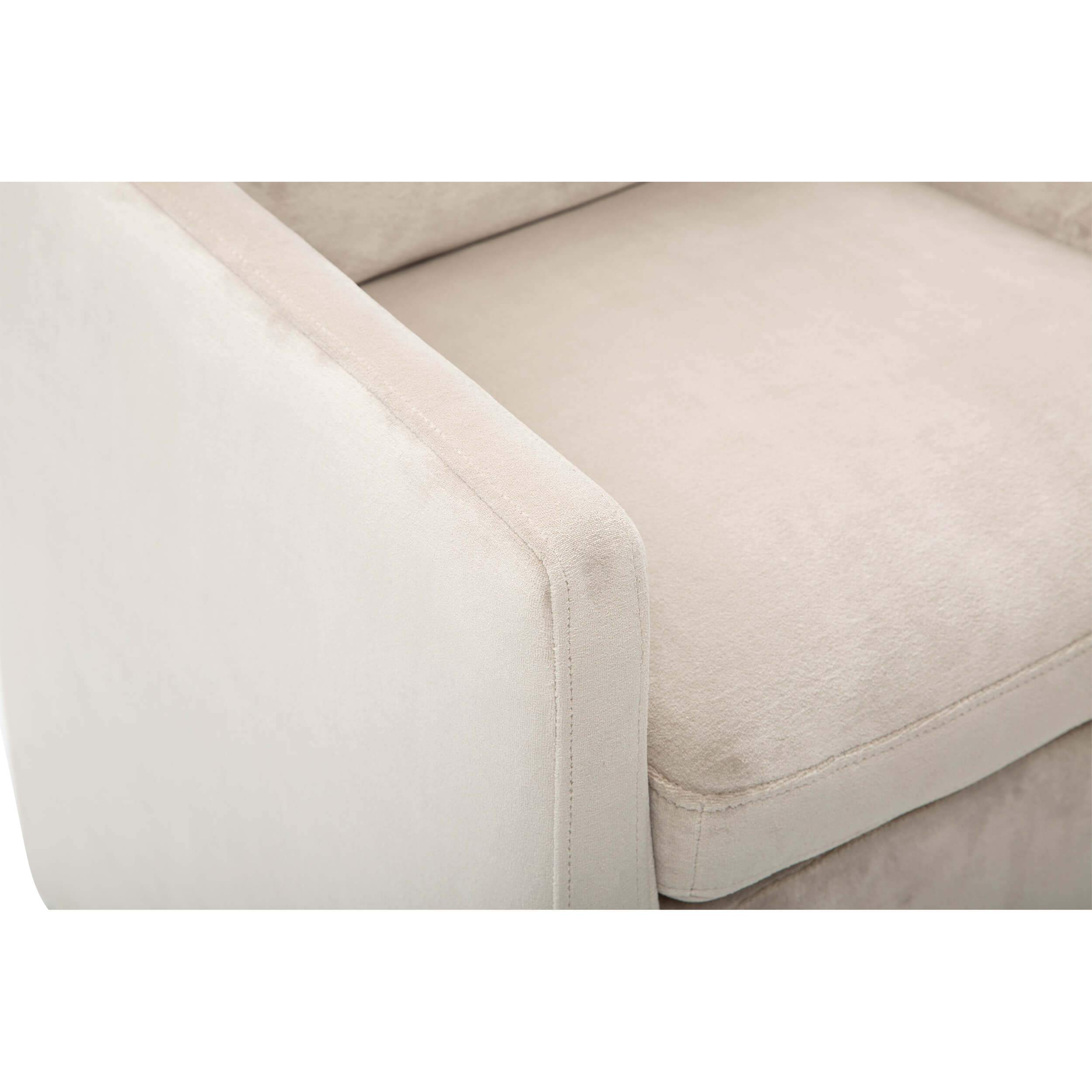 Annabelle Gliding Arm Chair, Romo Linen, Set of 2 - Image 4
