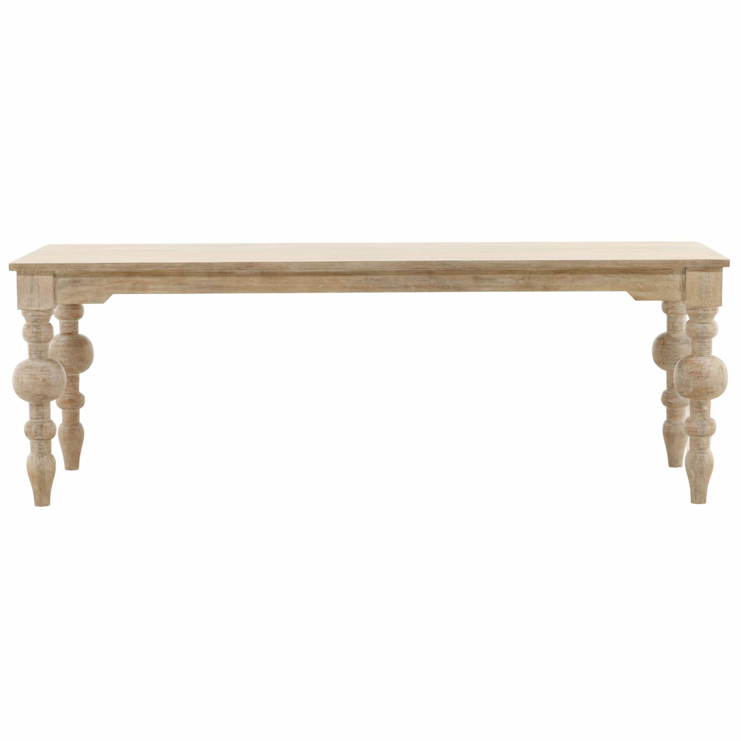 Annette Dining Table, White Wash - Image 2