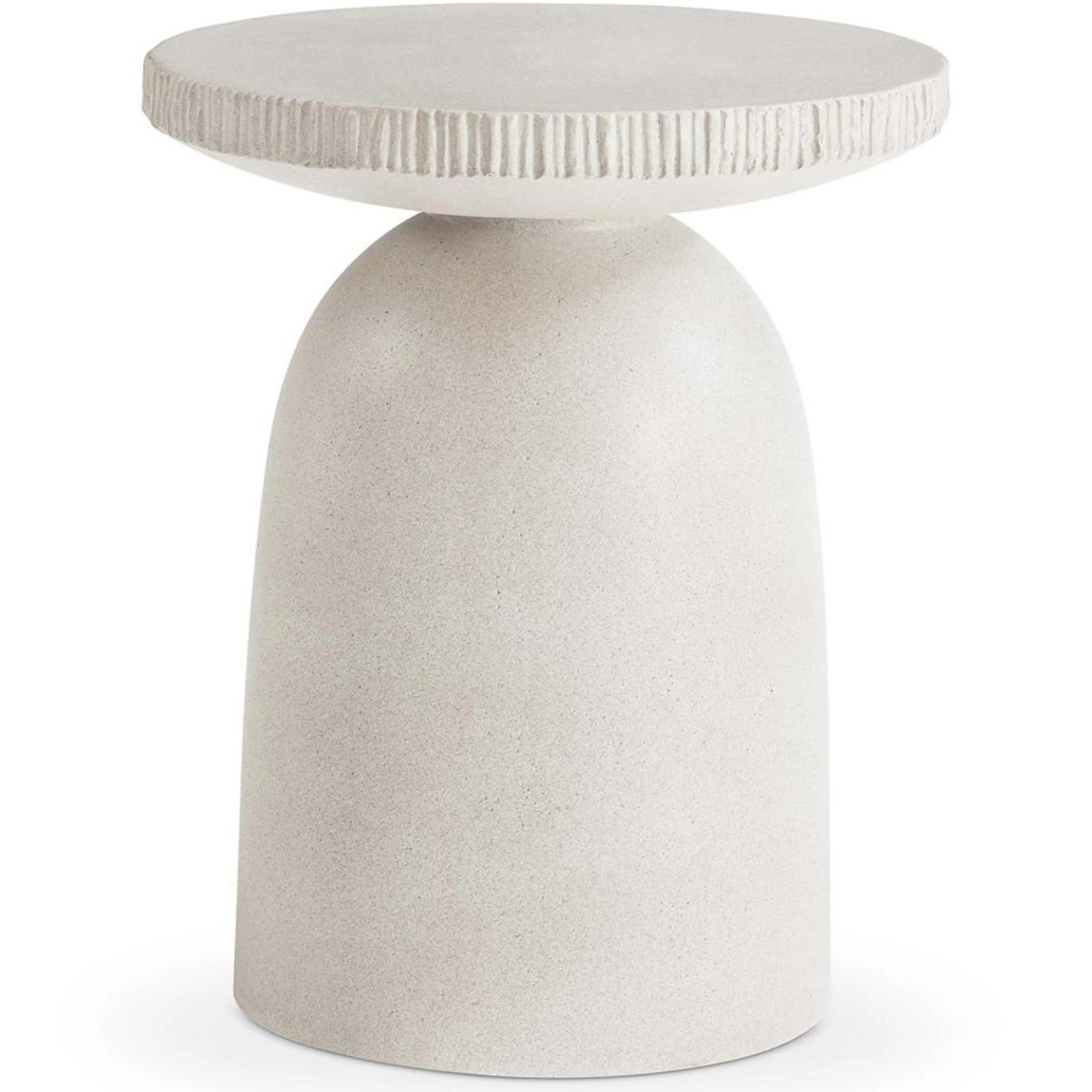Antibes Accent Table, Pumice