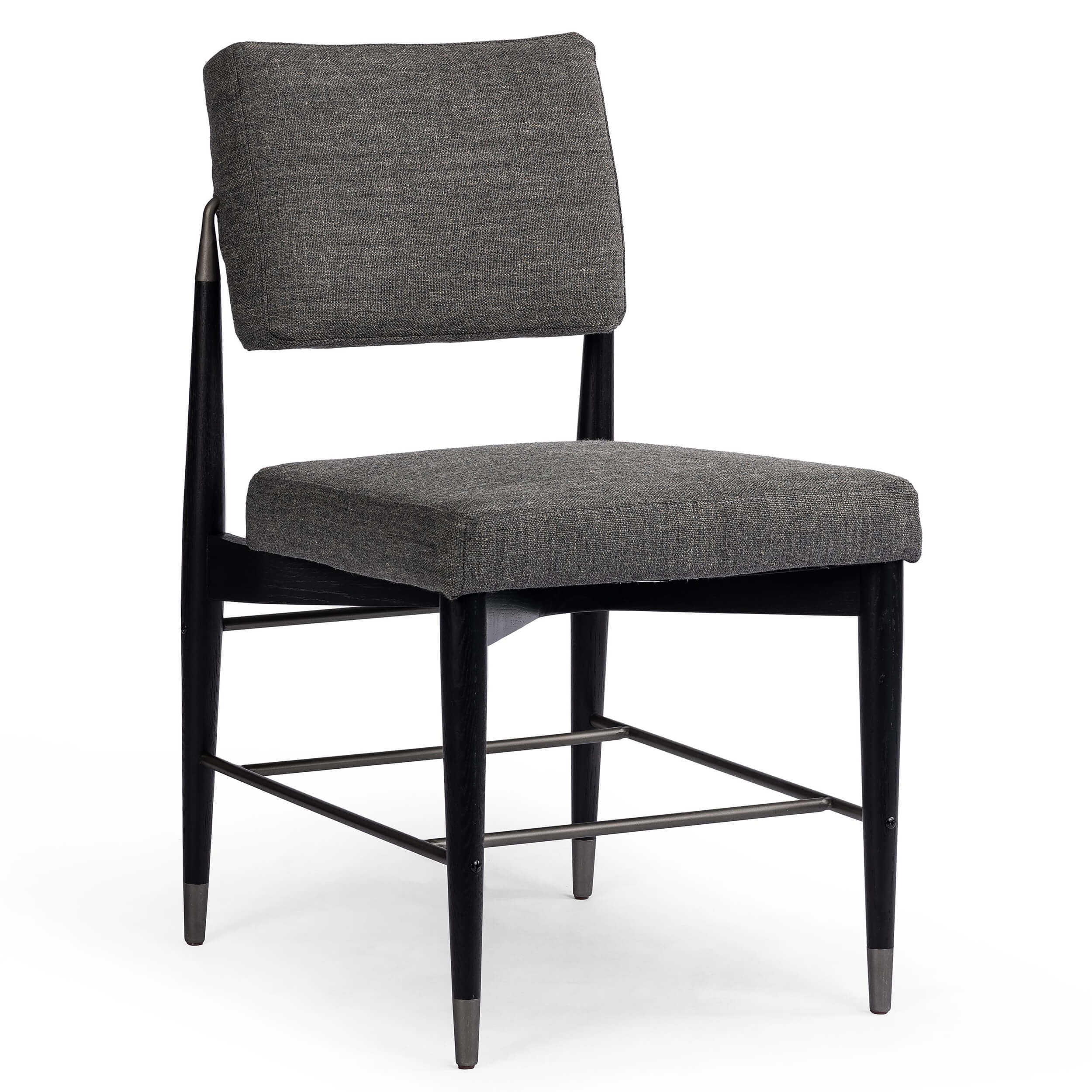 Anton Dining Chair, Alcala Graphite, Set of 2 by Four Hands