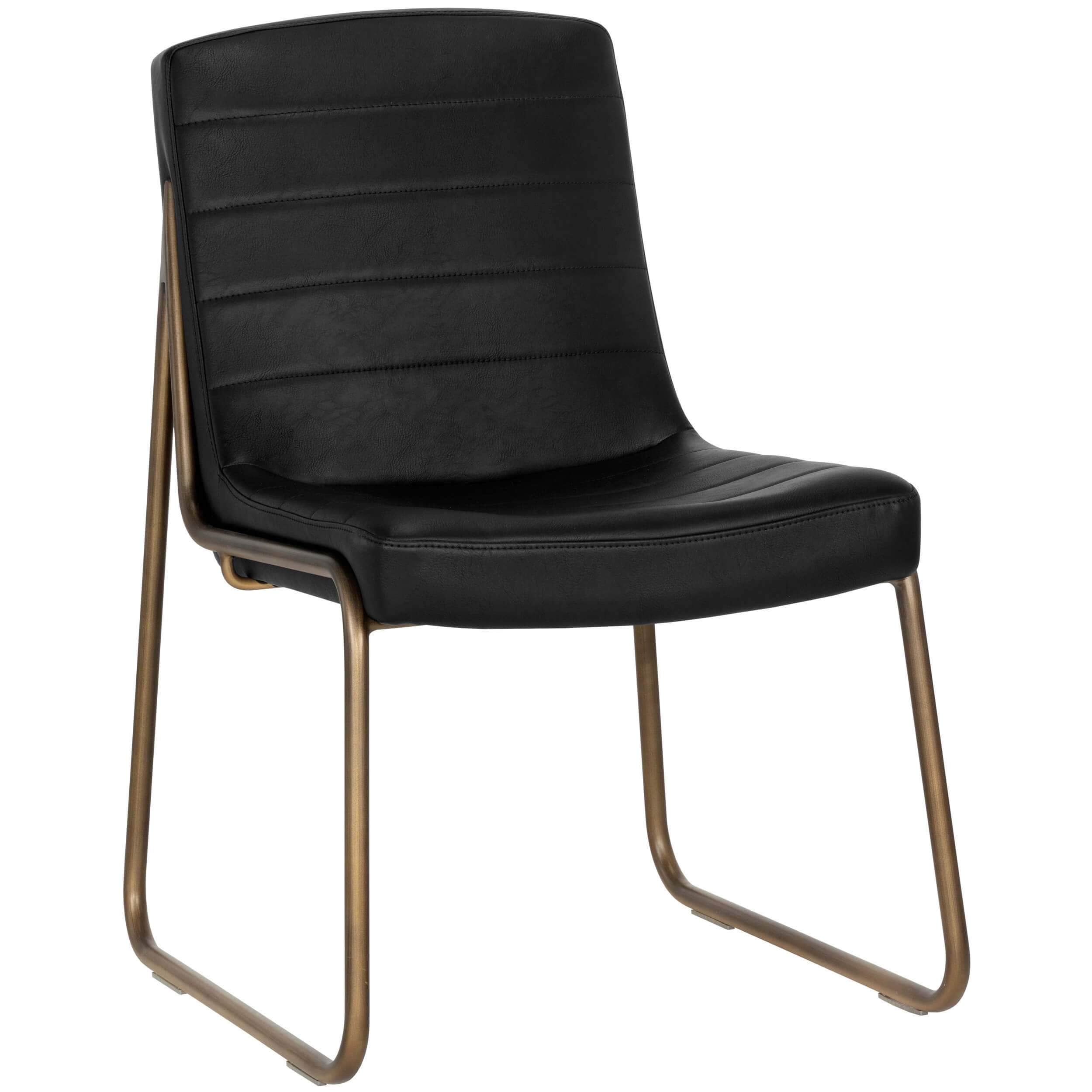 Anton Side Chair, Vintage Black, Set of 2