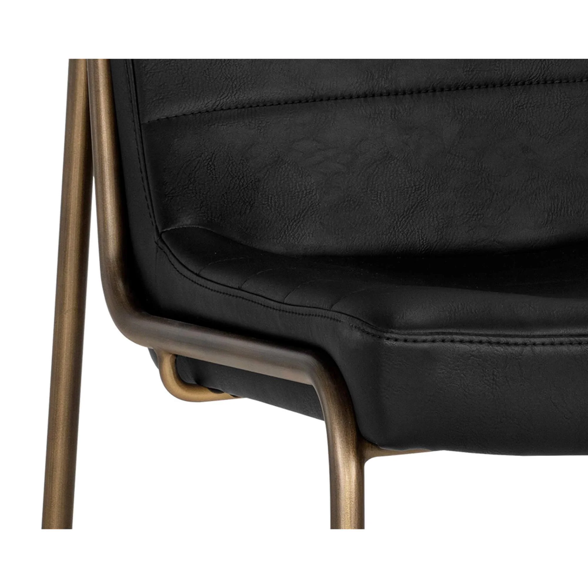 Anton Side Chair, Vintage Black, Set of 2 - Image 6