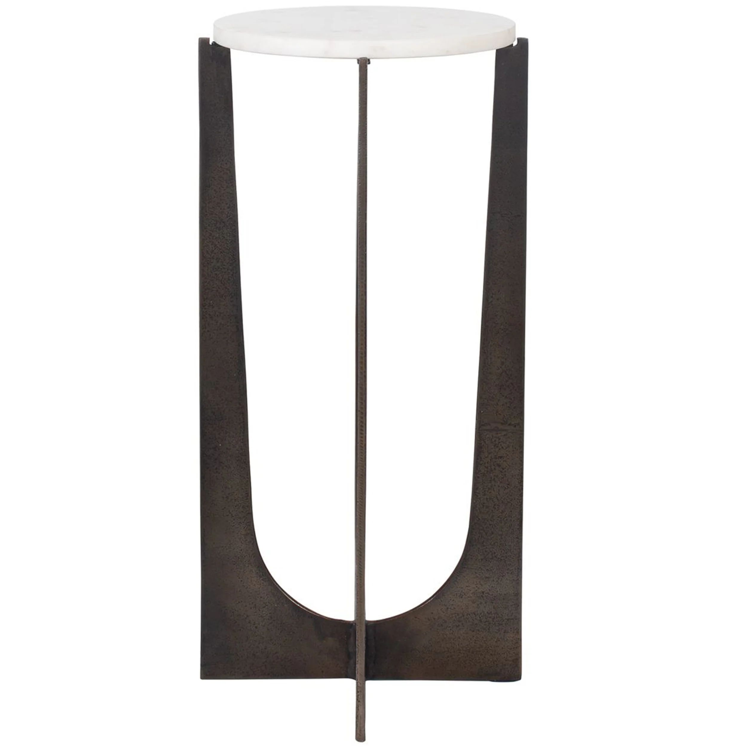 Anya Accent Table, Brass Bronze - Image 2