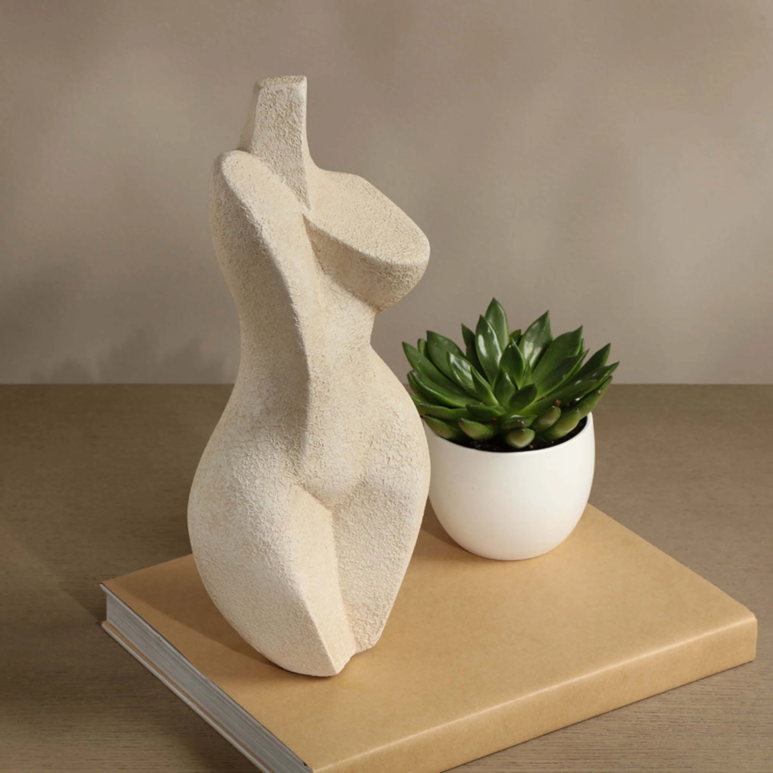 Aphrodite Sculpture, Cream - Image 3