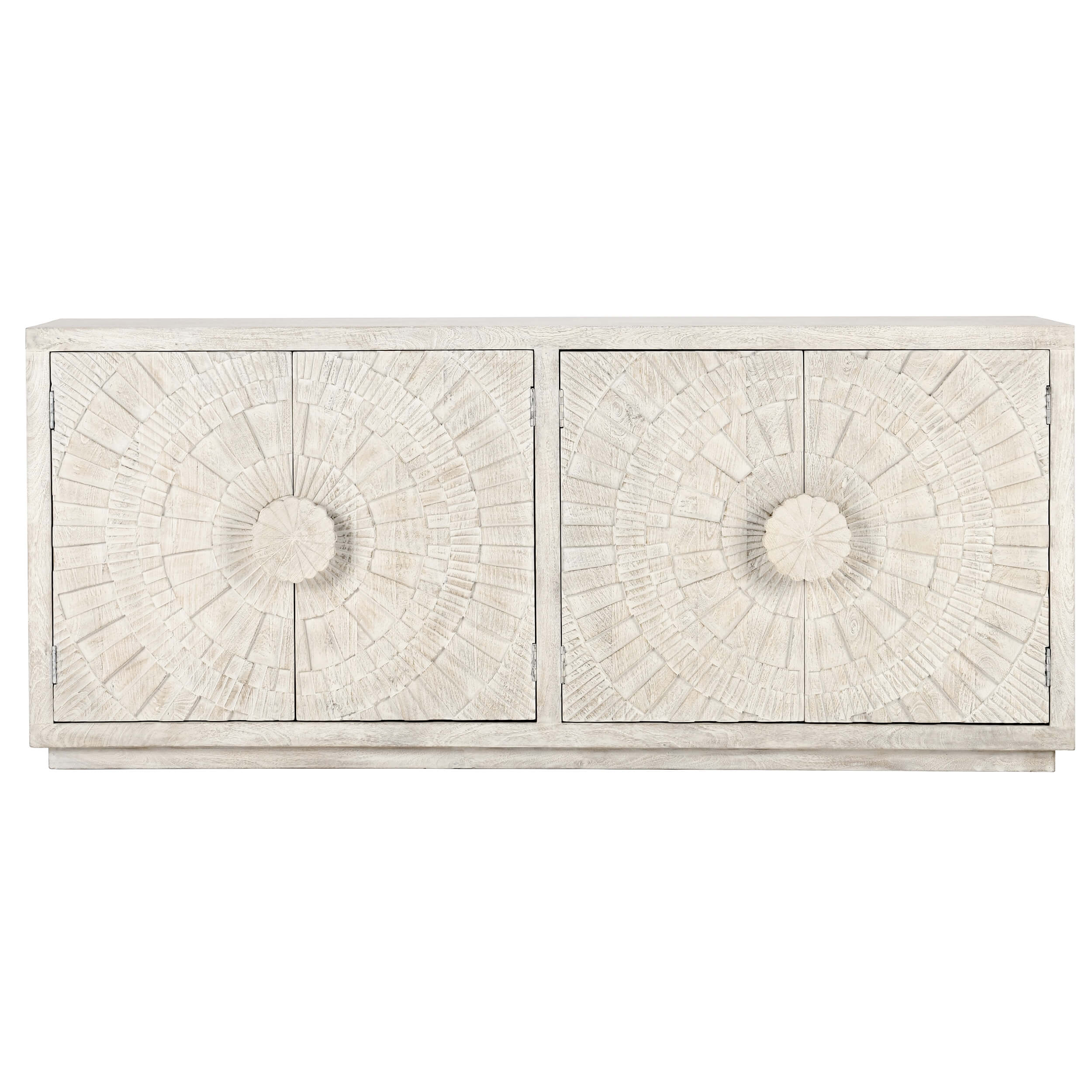 Apollo 4 Door Cabinet, Coastal White - Image 2