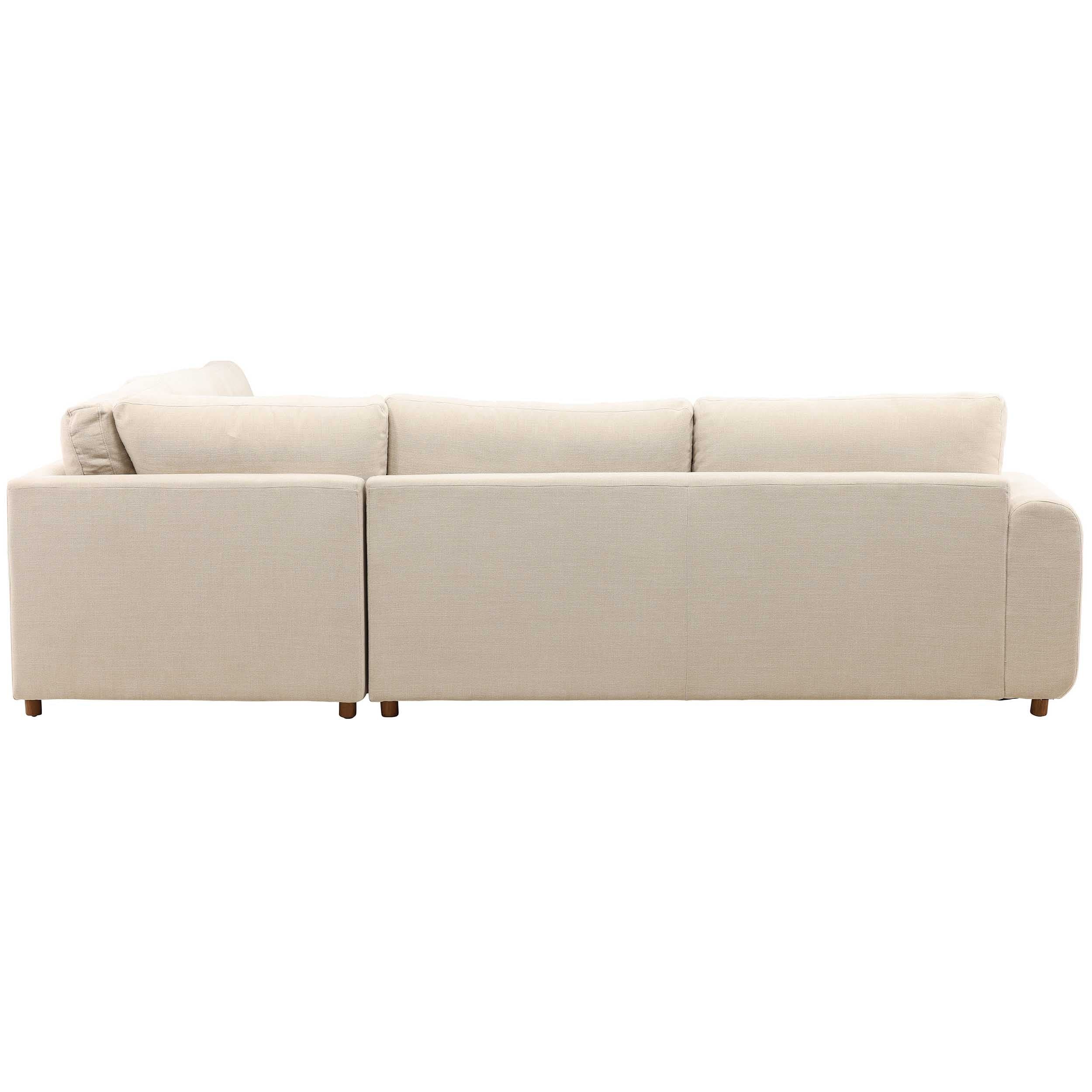 Araceli Sectional, Oatmeal - Image 2