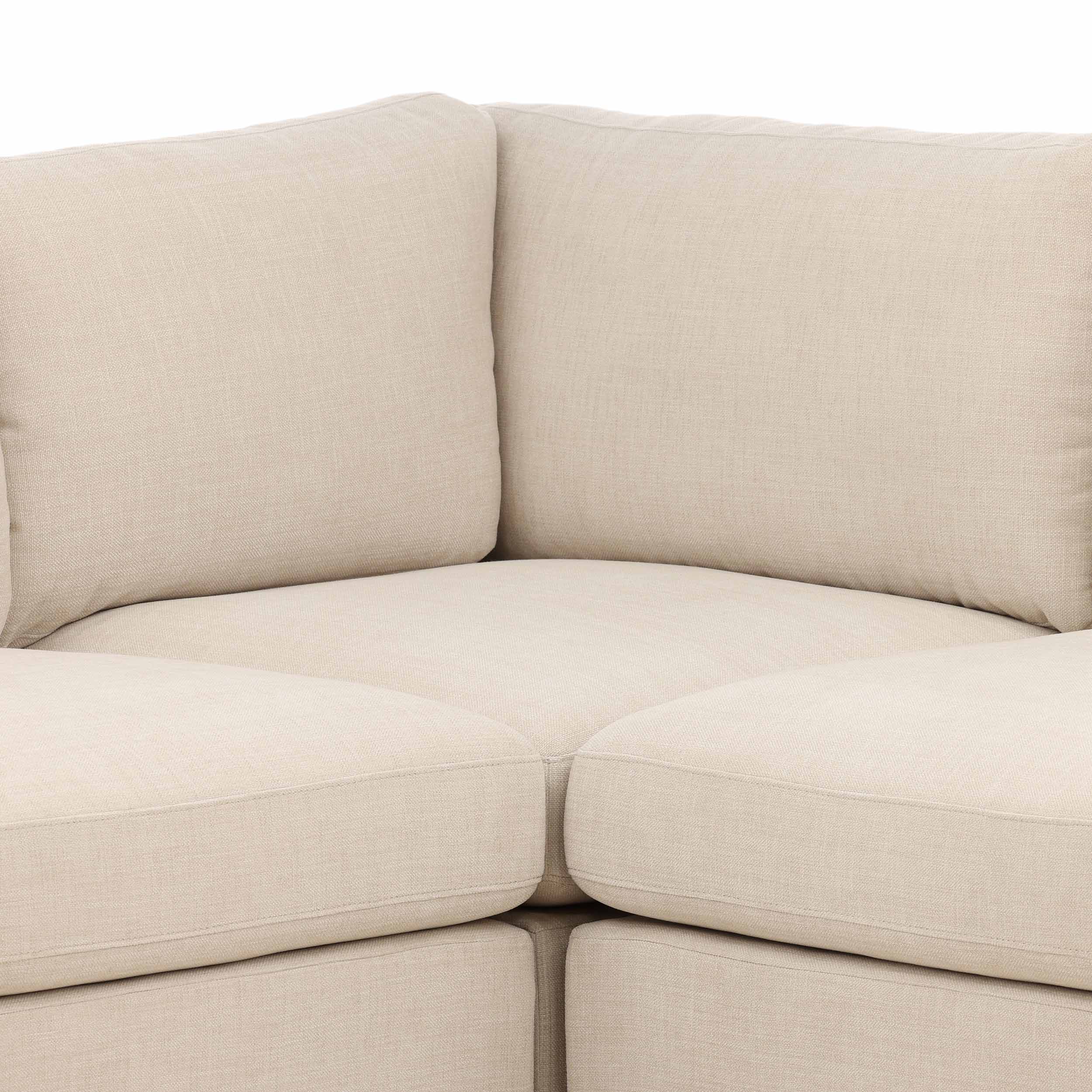 Araceli Sectional, Oatmeal - Image 3