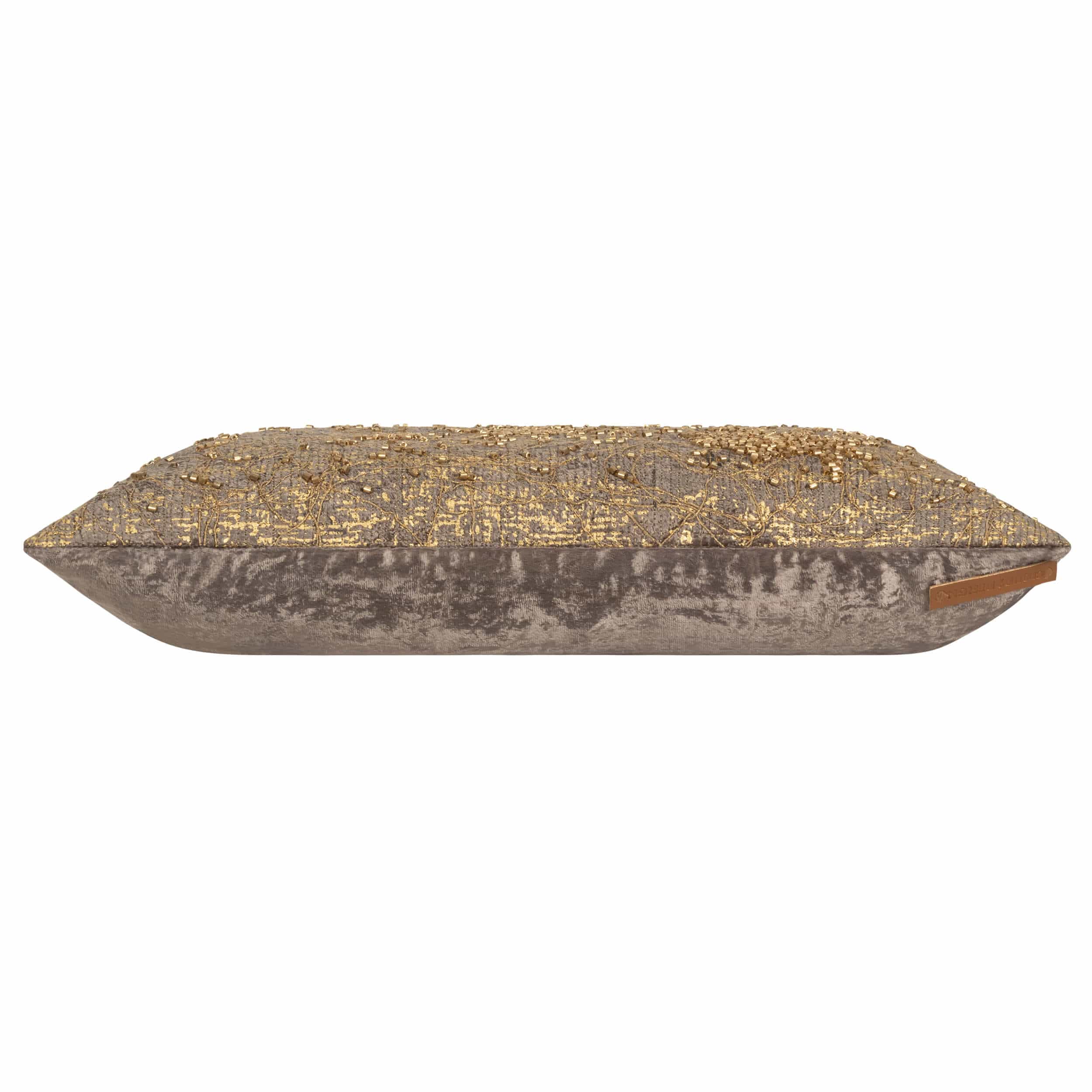 Aranka Gold Beaded Lumbar - Image 2