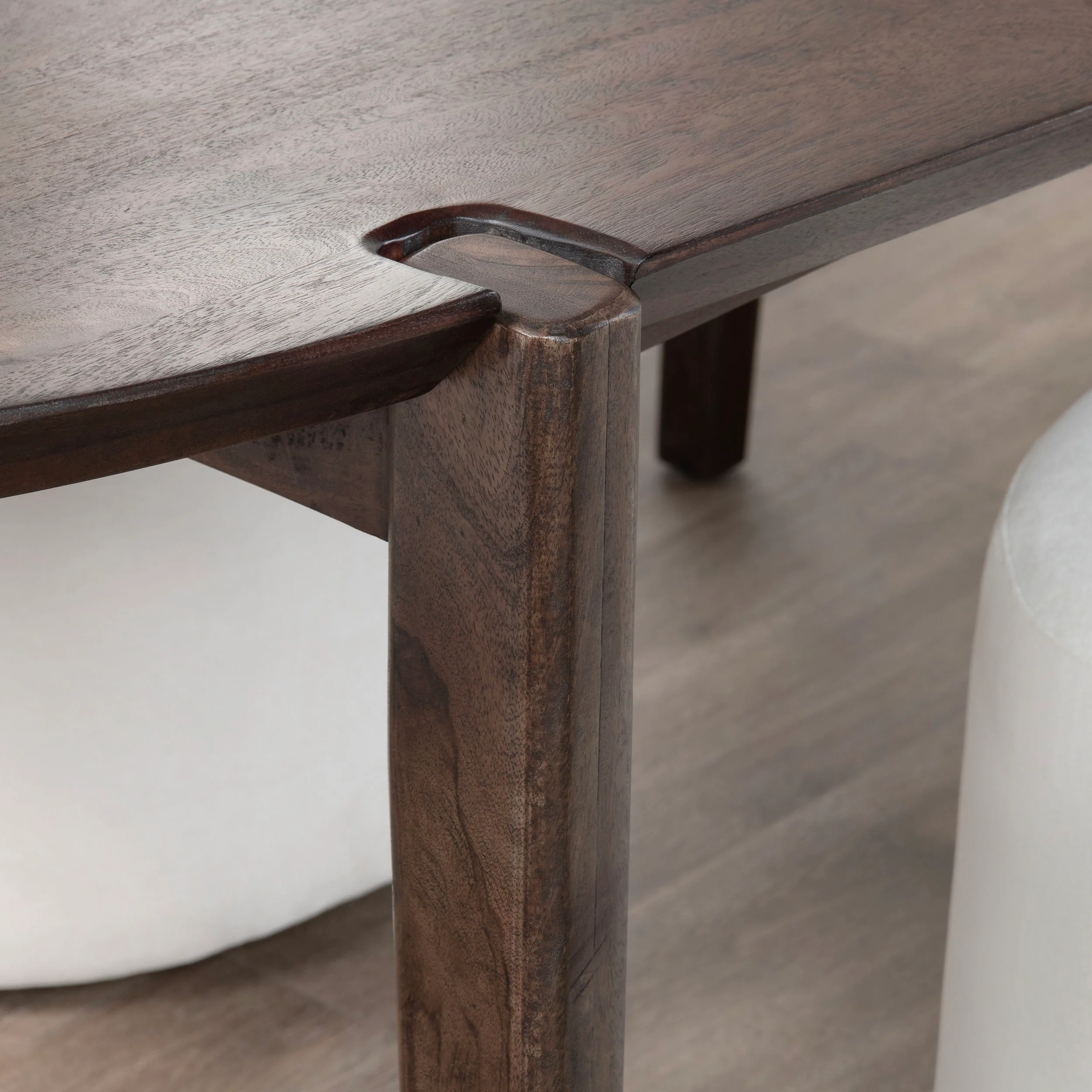 Archer Dining Table, Brown - Image 4