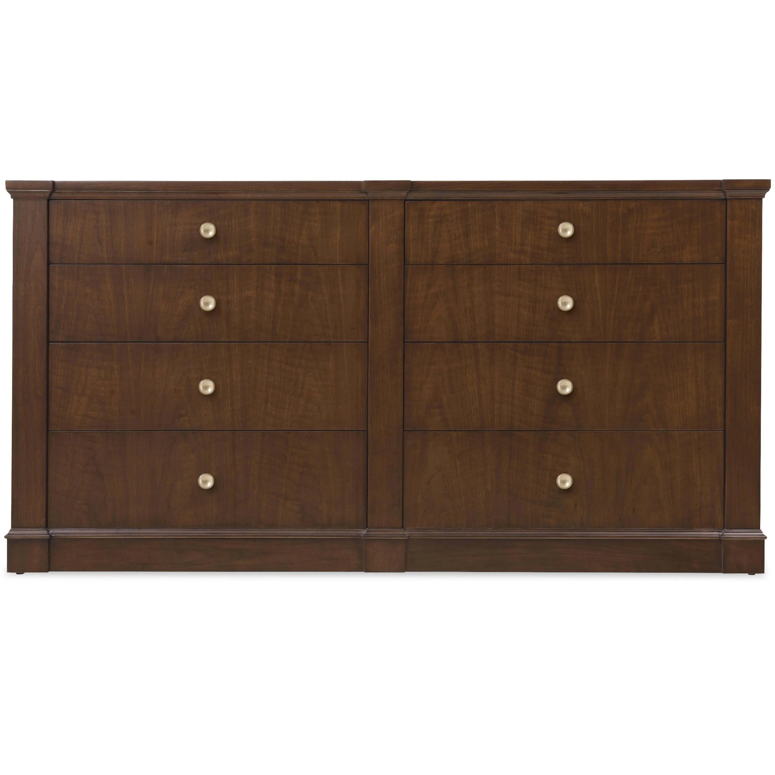 Archives 8 Drawer Dresser, Classic Walnut - Image 2
