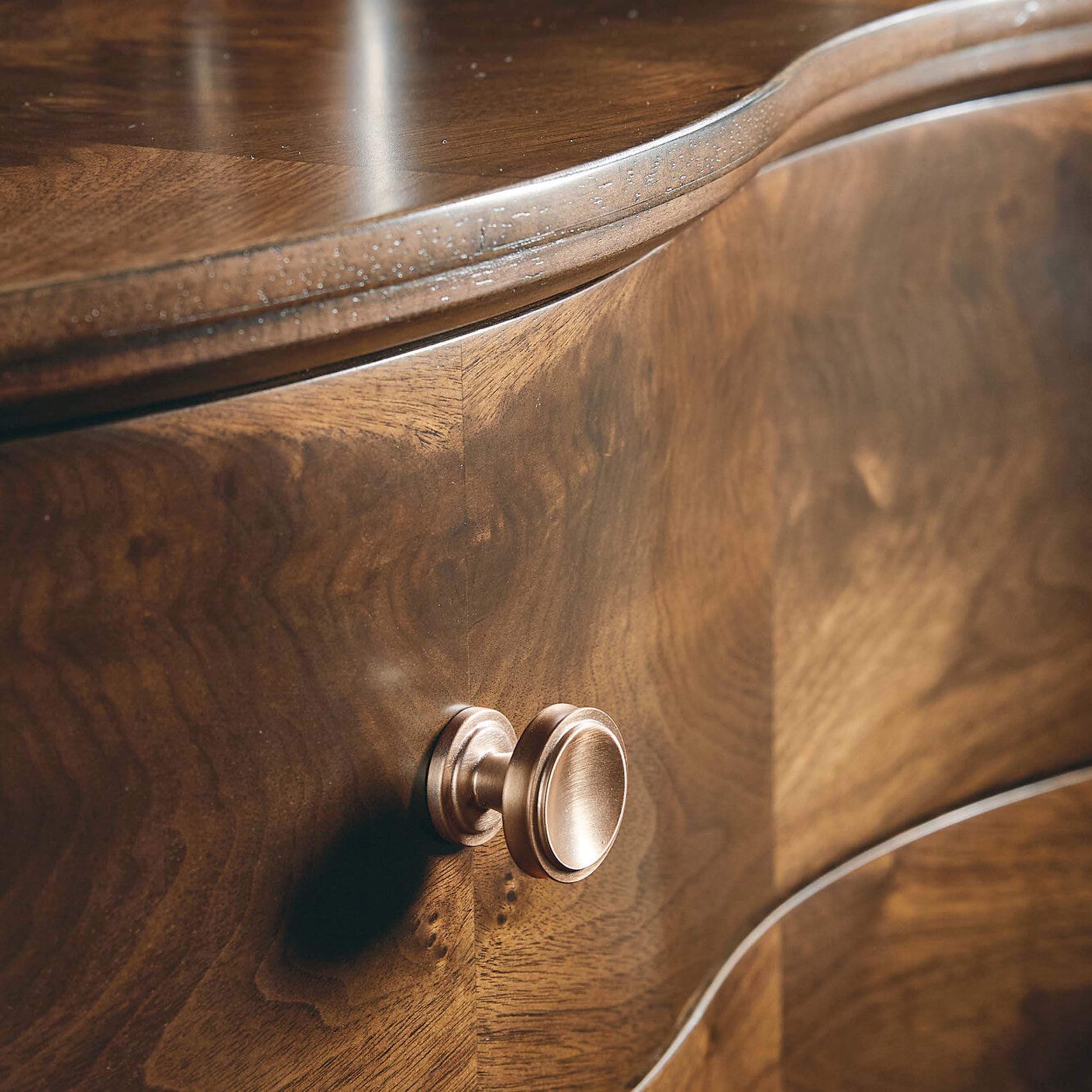 Archives Two-Drawer Nightstand, Walnut - Image 4