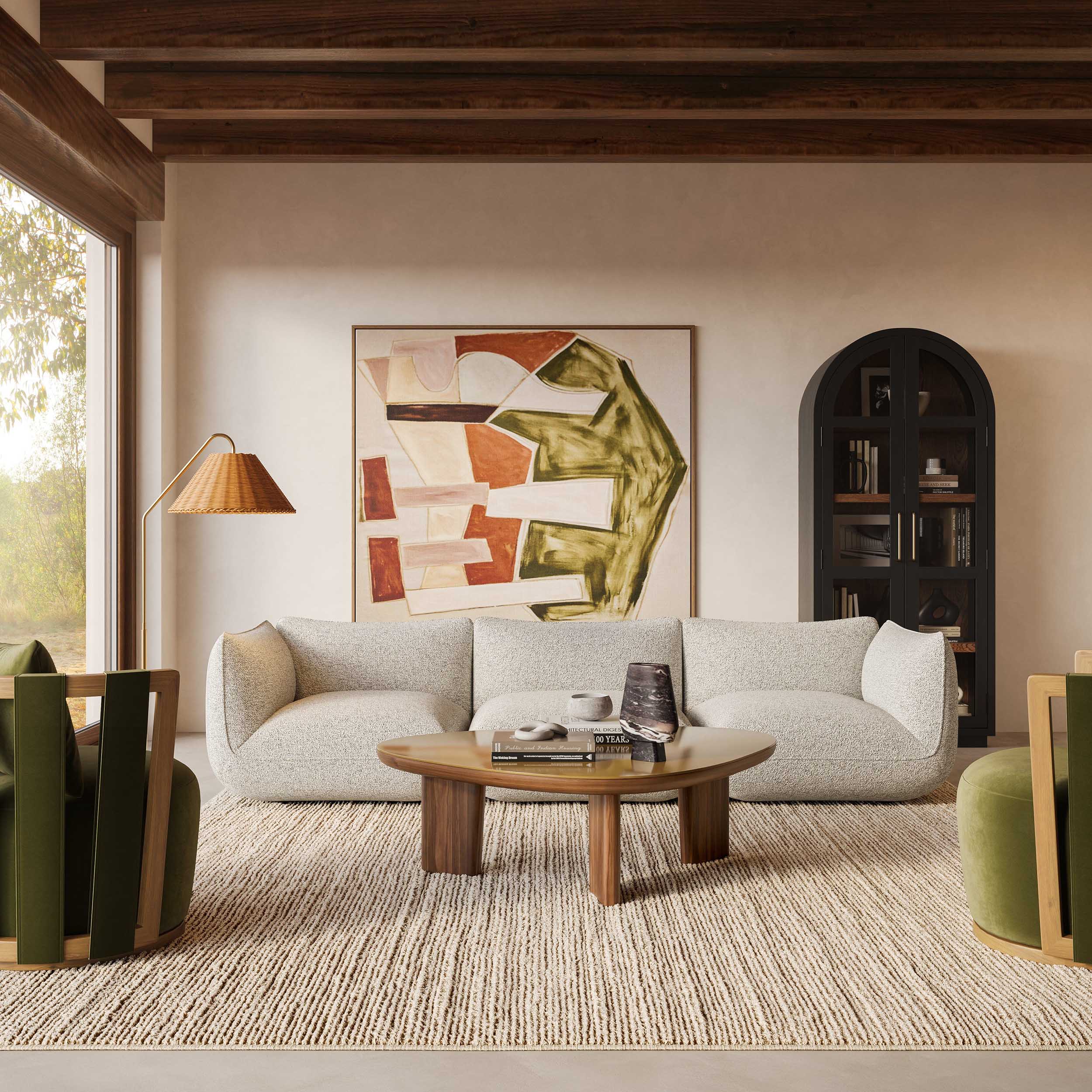 Arezza Modular Sofa, Stone White - Image 3