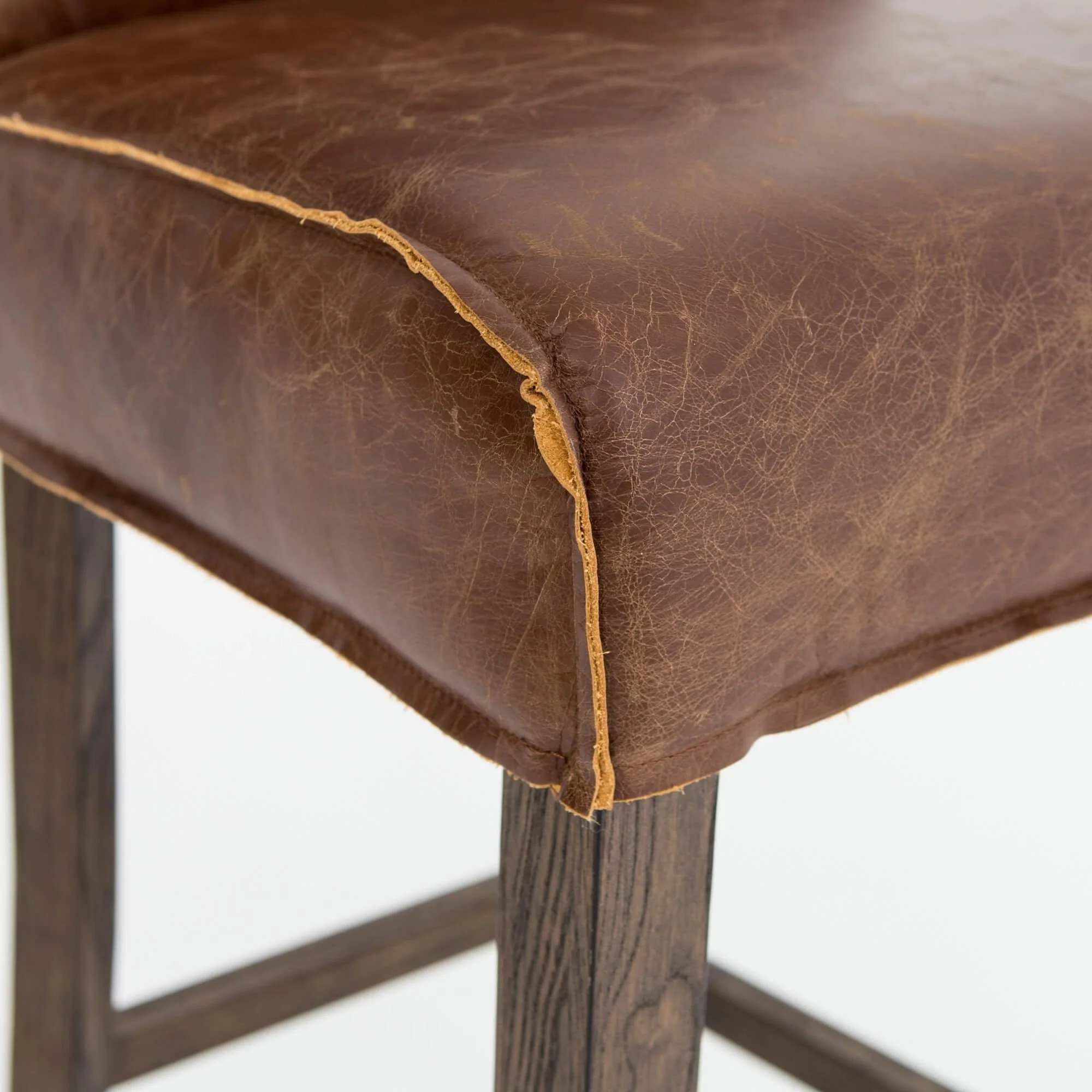Aria Counter Stool, Sienna Chestnut by Four Hands - Image 4