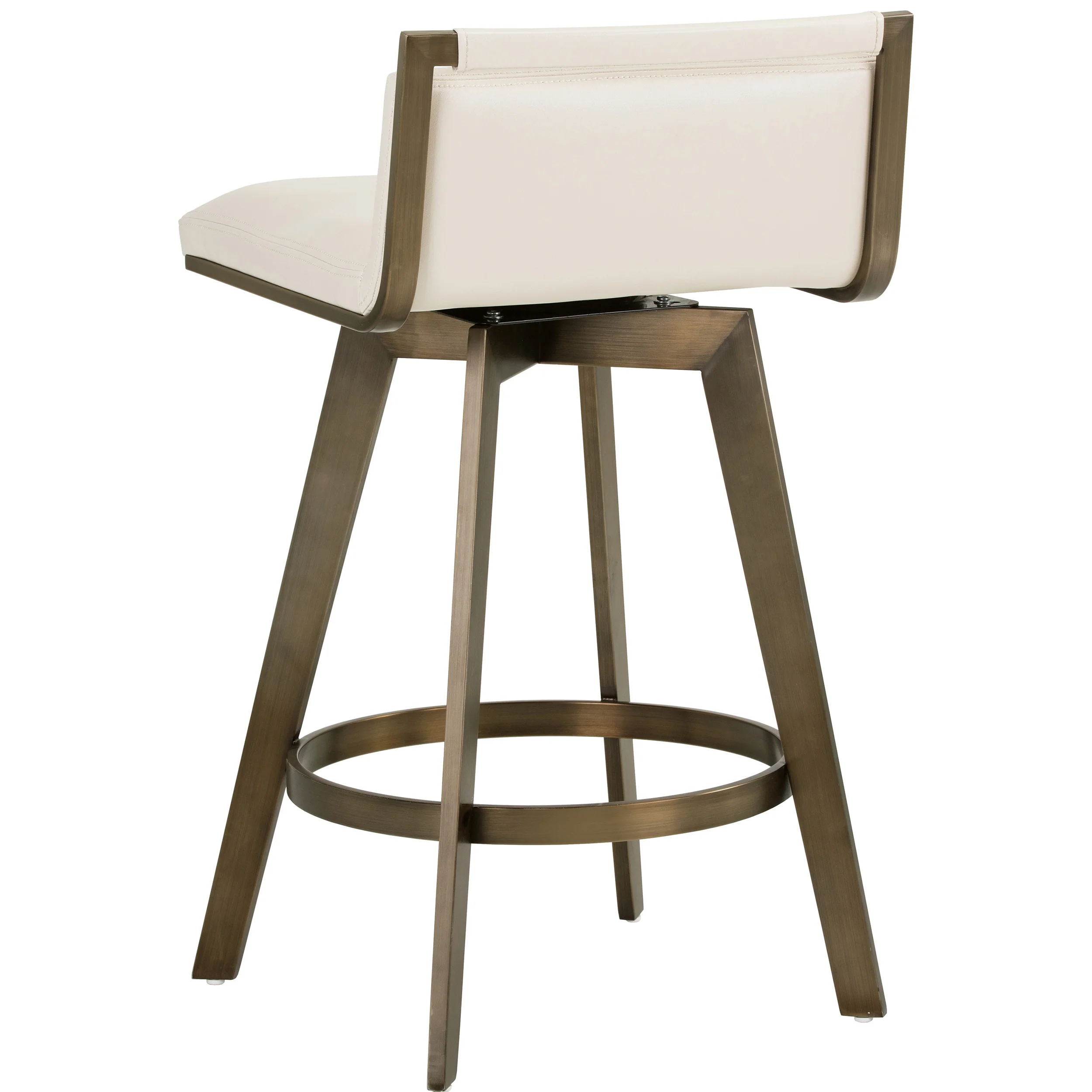 Arizona Swivel Counter Stool, Castillo Cream - Image 3