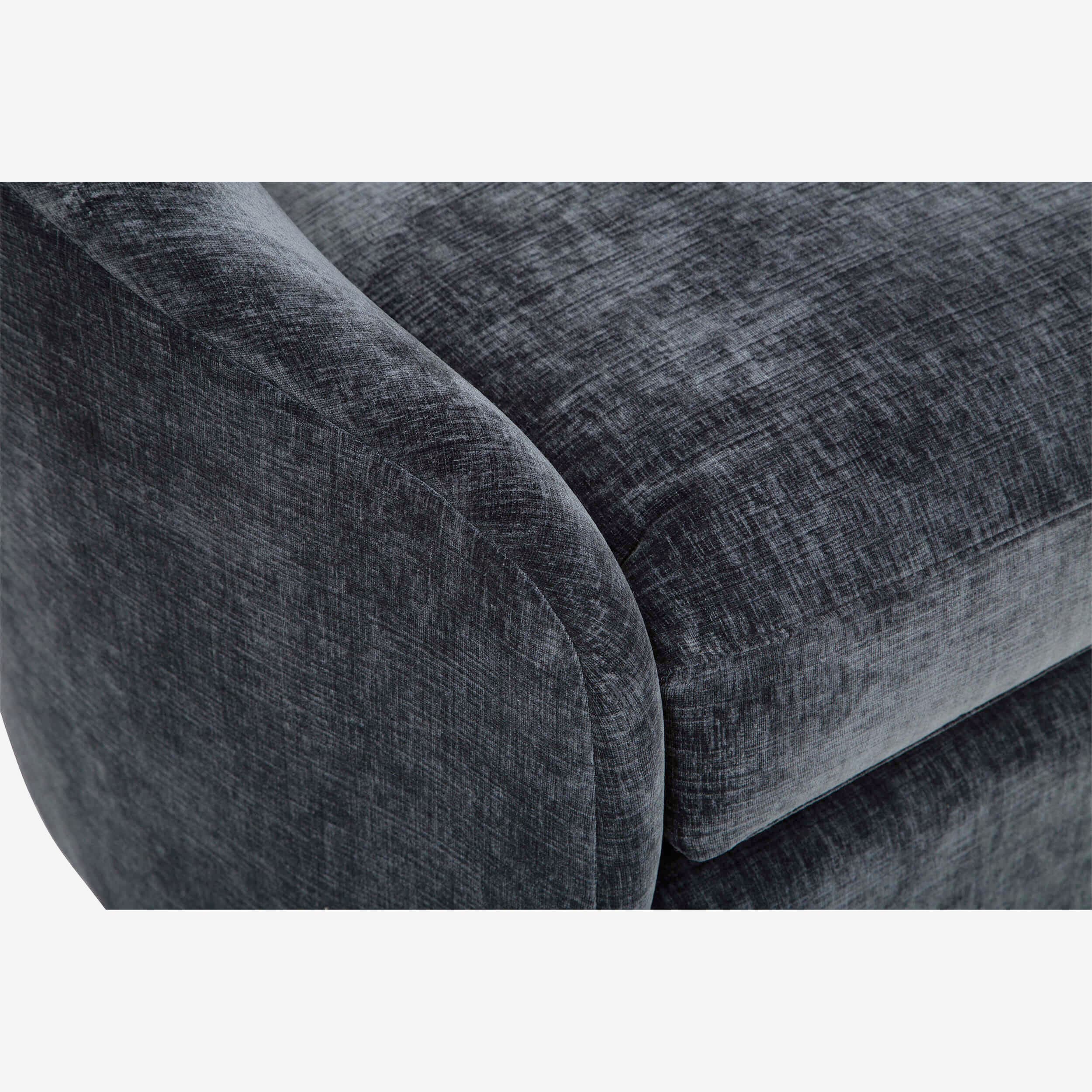 Arlo Swivel Chair, Vickie Charcoal - Image 4
