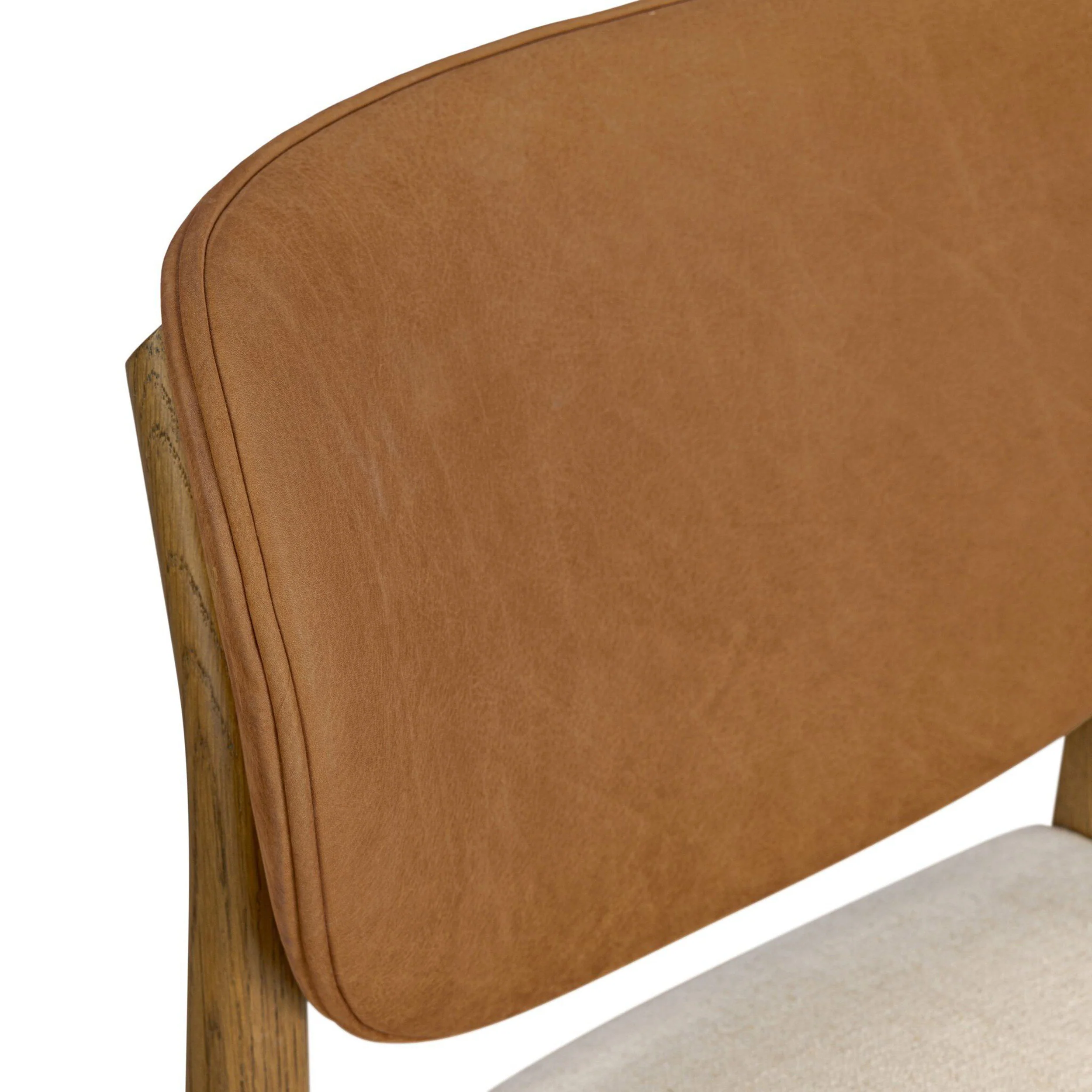 Arlow Leather Dining Chair, Antwerp Natural, Set of 2 by Four Hands - Image 5