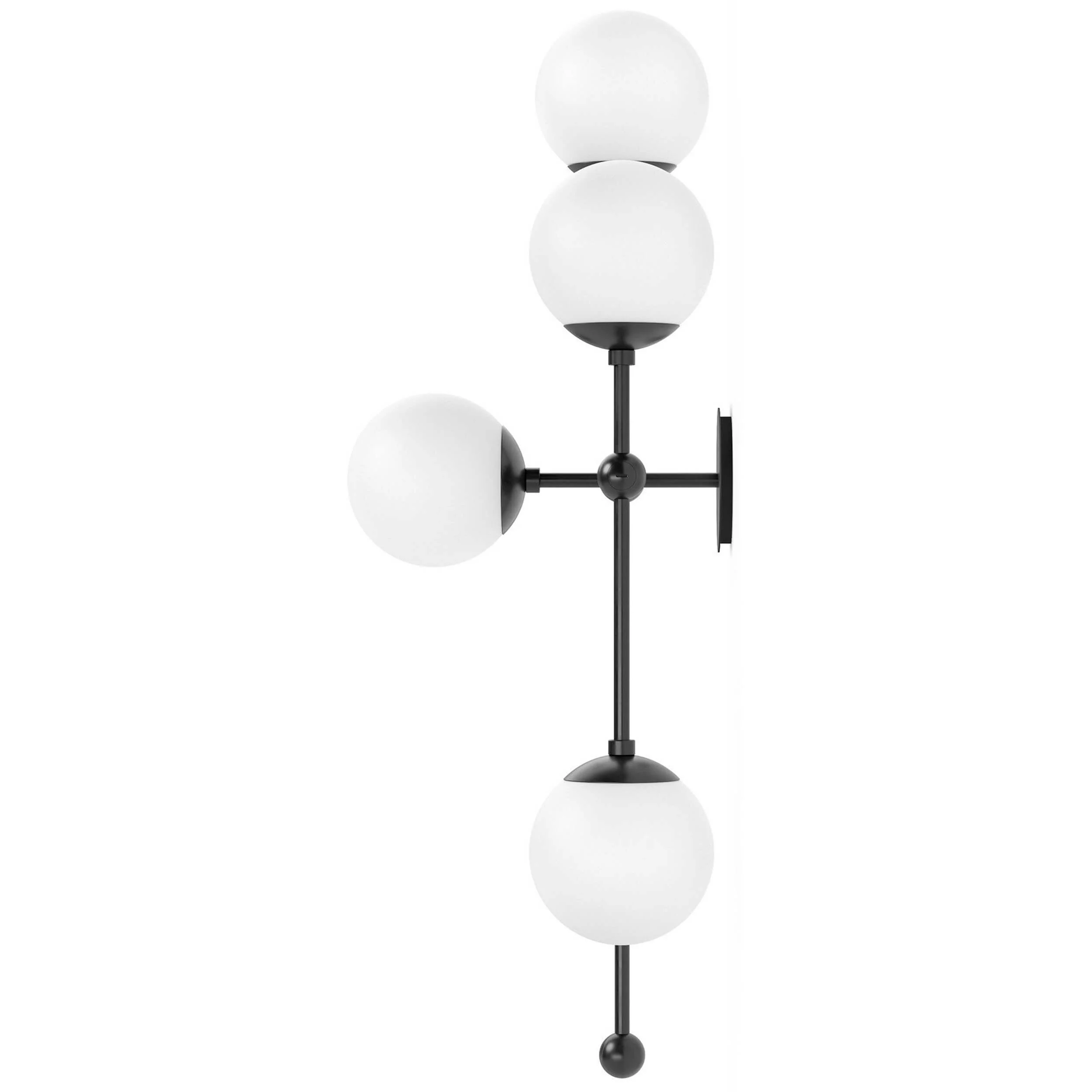 Armstrong 4 R Sconce, Black Gunmetal by Four Hands - Image 3