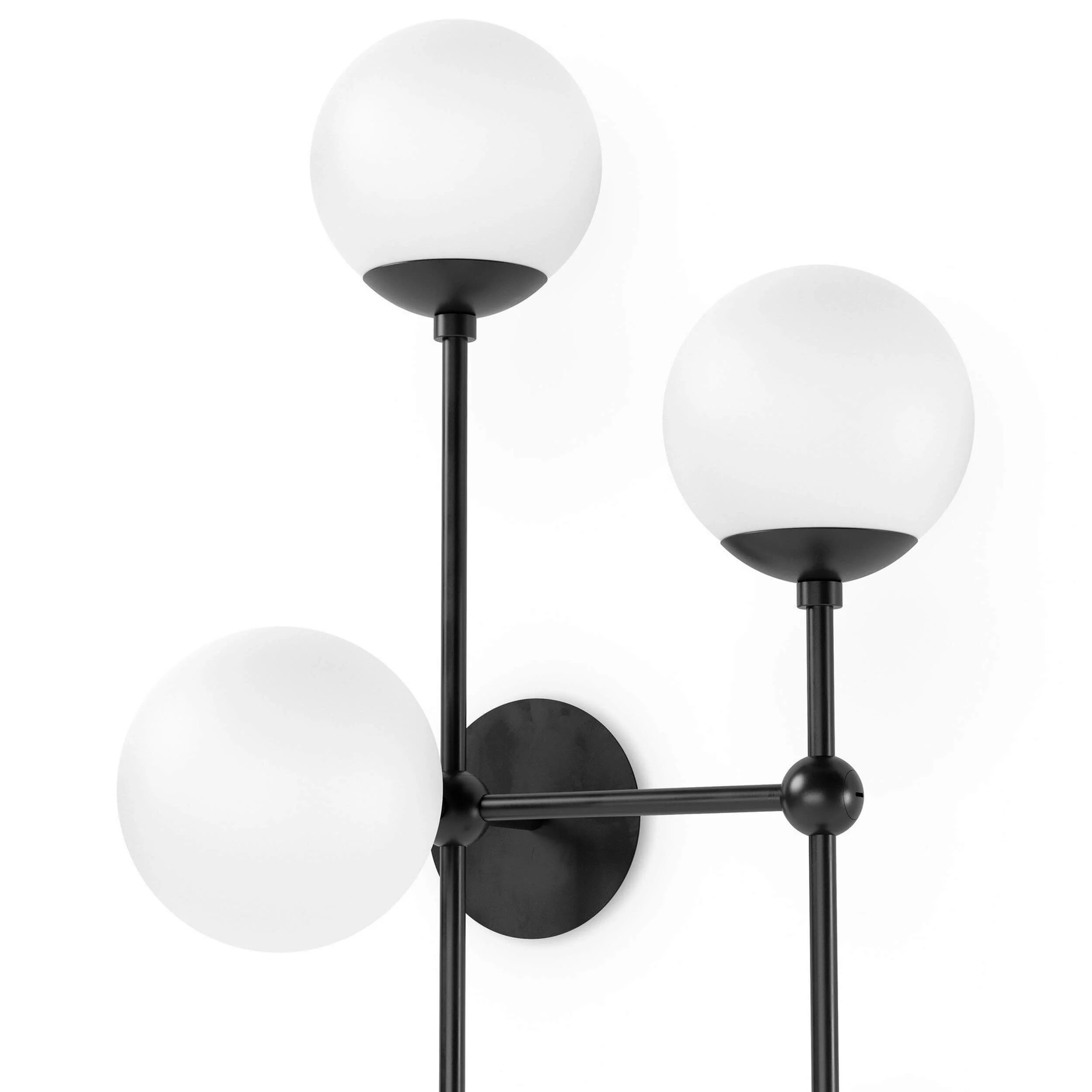 Armstrong 4 R Sconce, Black Gunmetal by Four Hands - Image 5