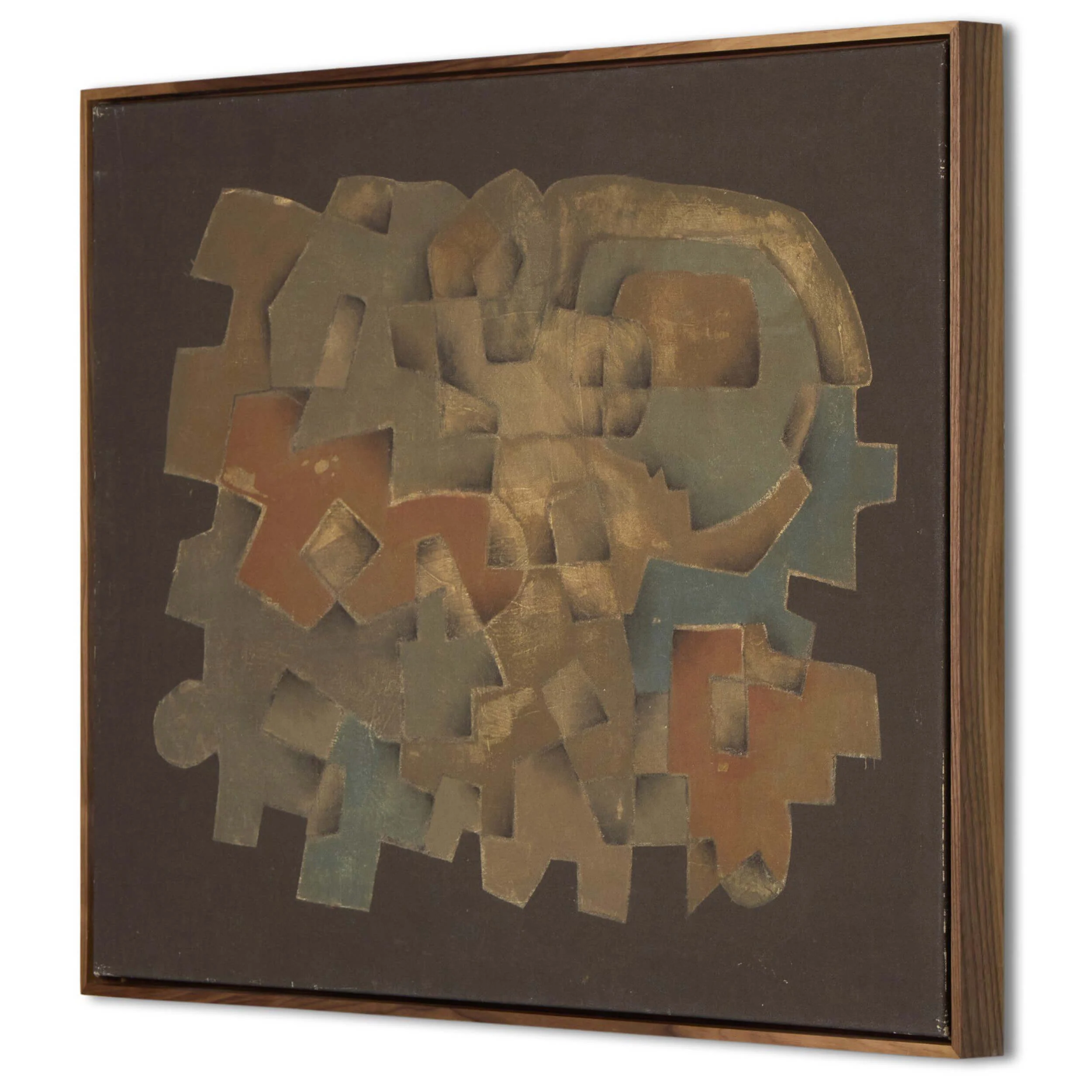 Arrowhead Canyon by Benjamin Galvan, Walnut Floater by Four Hands - Image 2