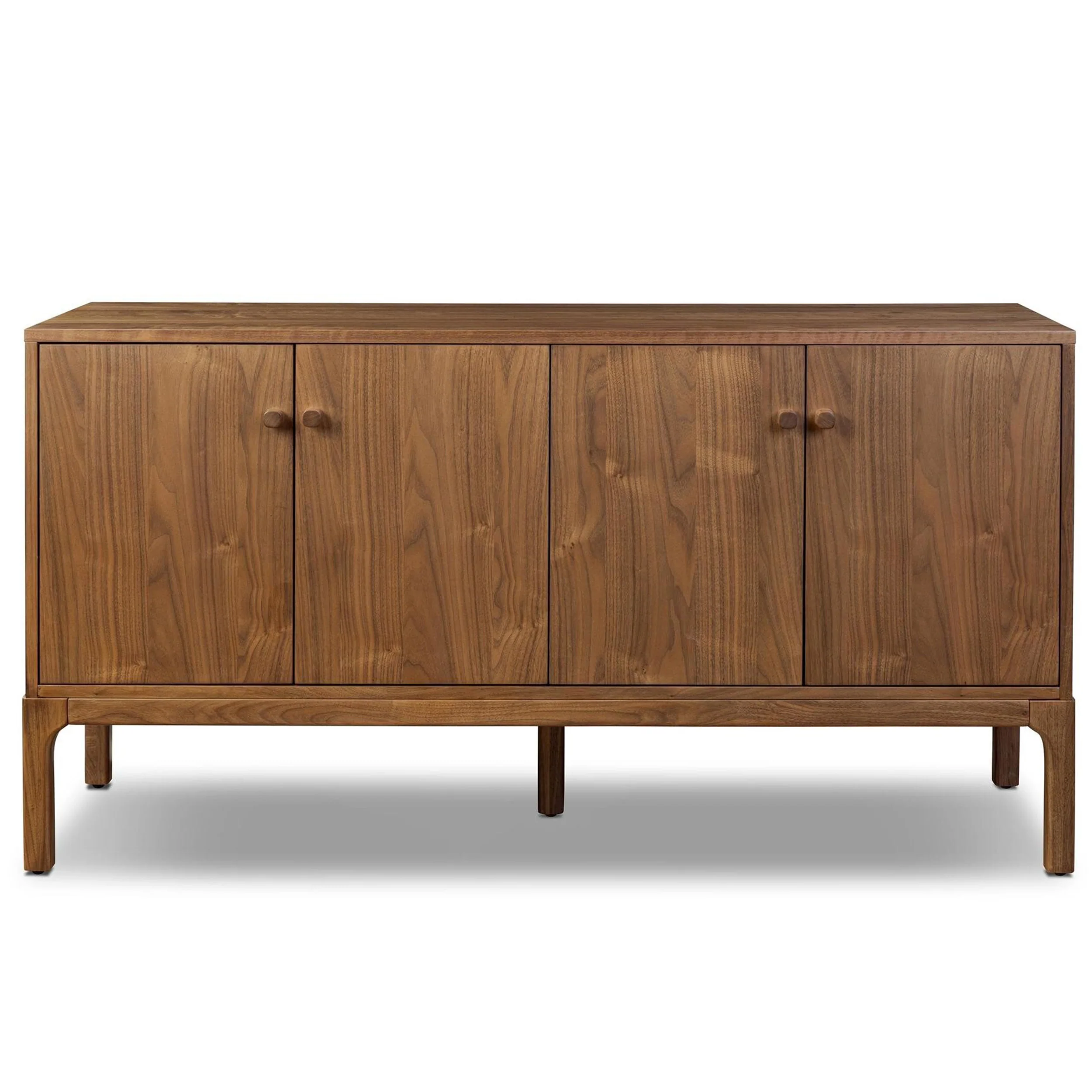 Arturo 4 Door Sideboard, Natural by Four Hands - Image 2