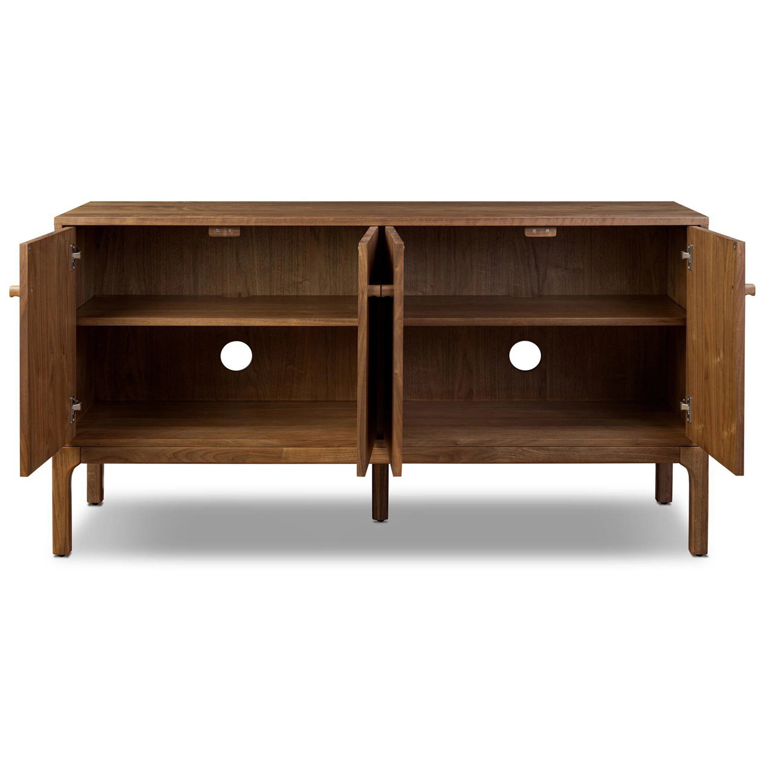 Arturo 4 Door Sideboard, Natural by Four Hands - Image 4