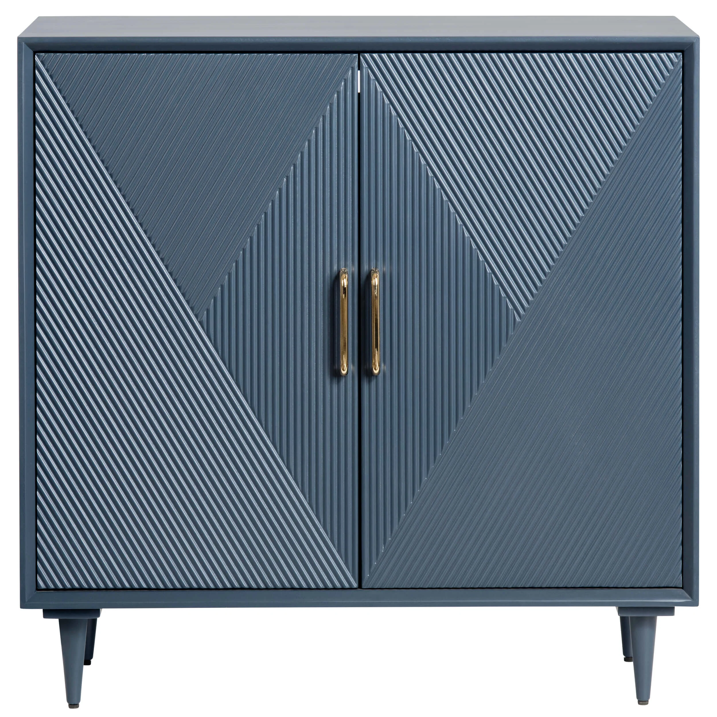 Arvada 2 Door Cabinet, Blue - Image 2