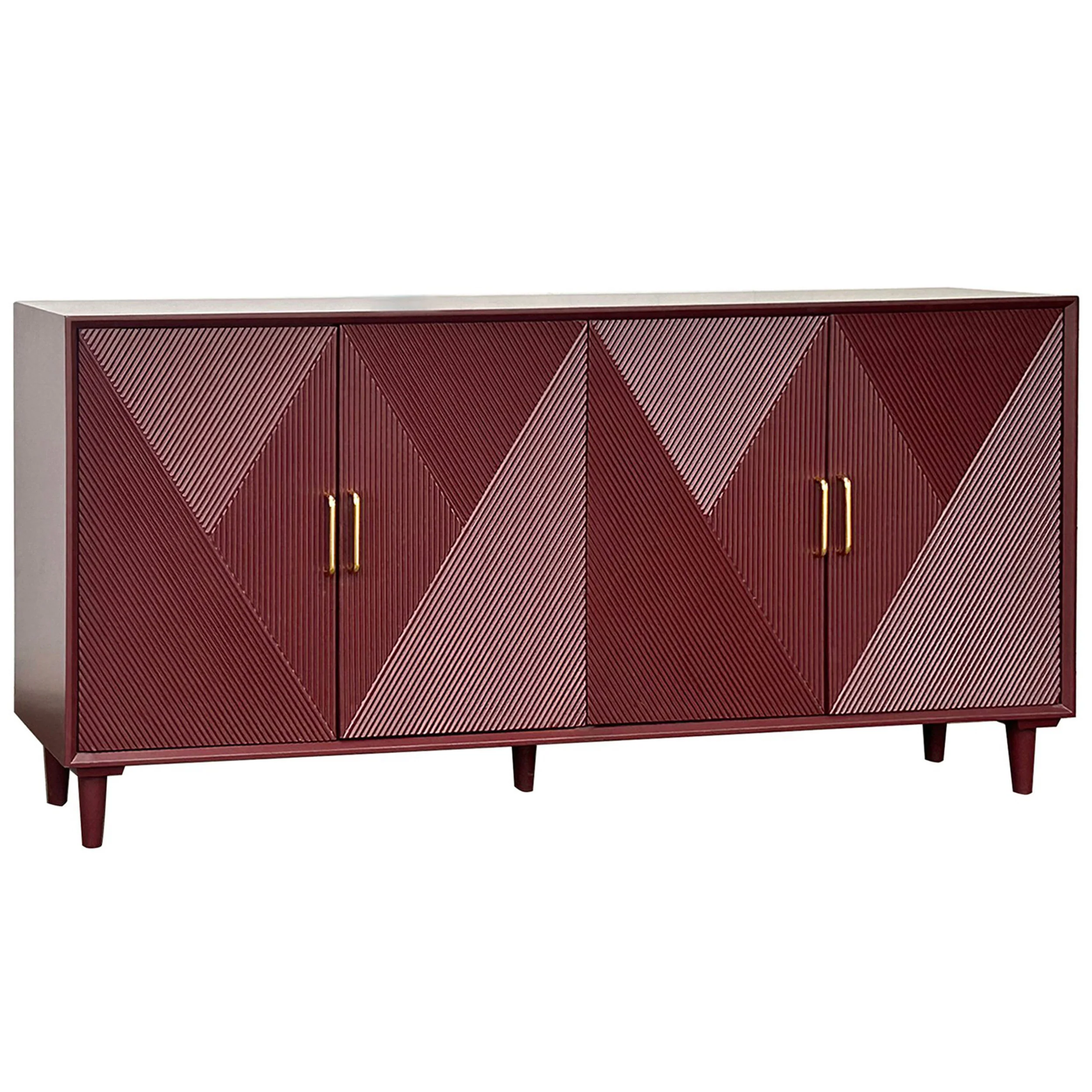 Arvada 4 Door Sideboard, Merlot