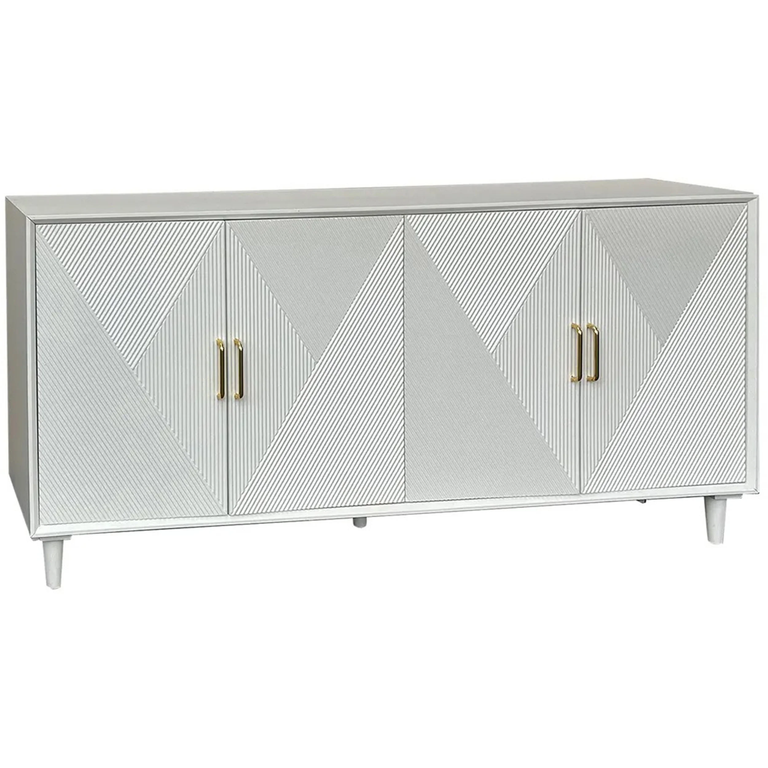 Arvada 4 Door Sideboard, White