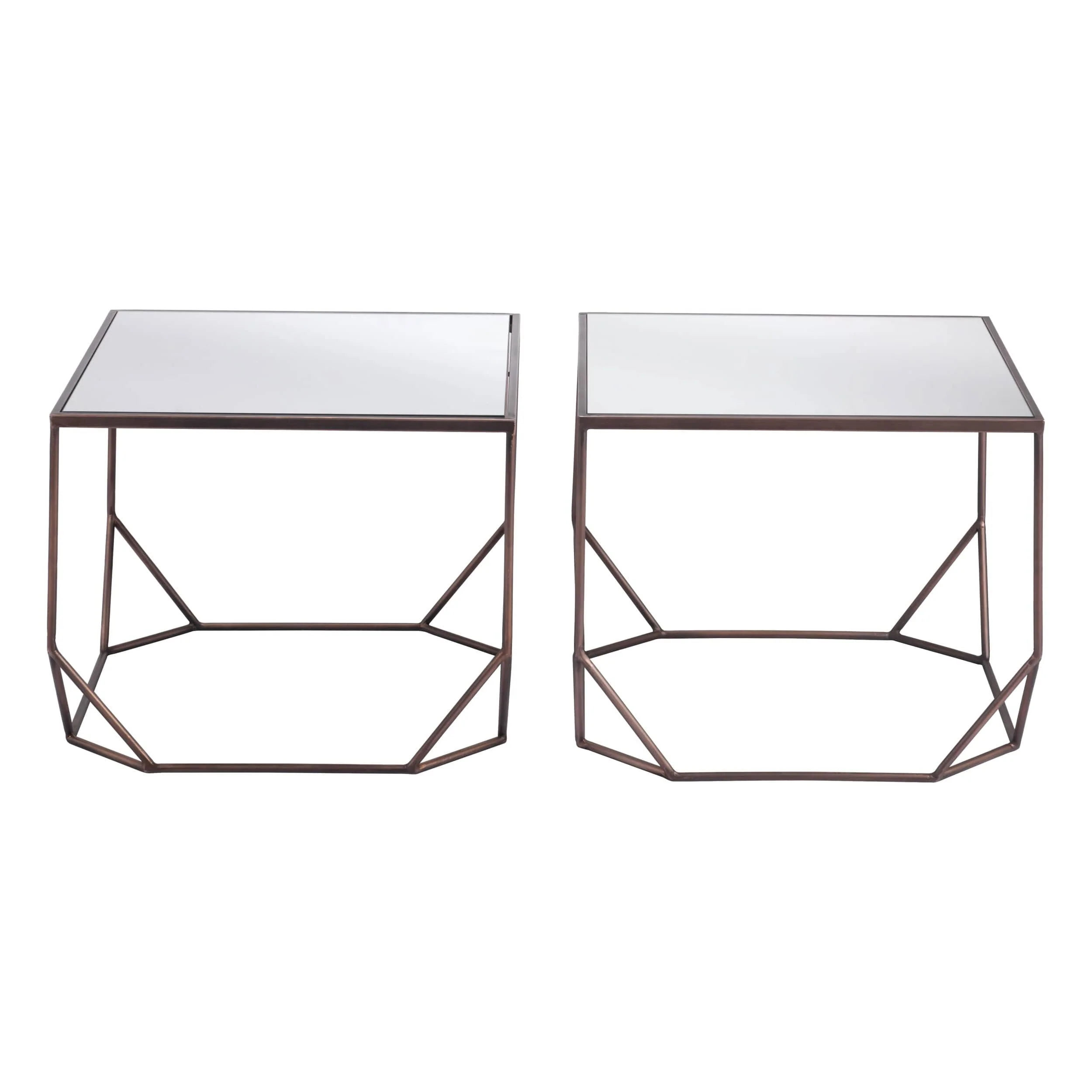 Arzon Coffee Table, Bronze, Set of 2 - Image 2