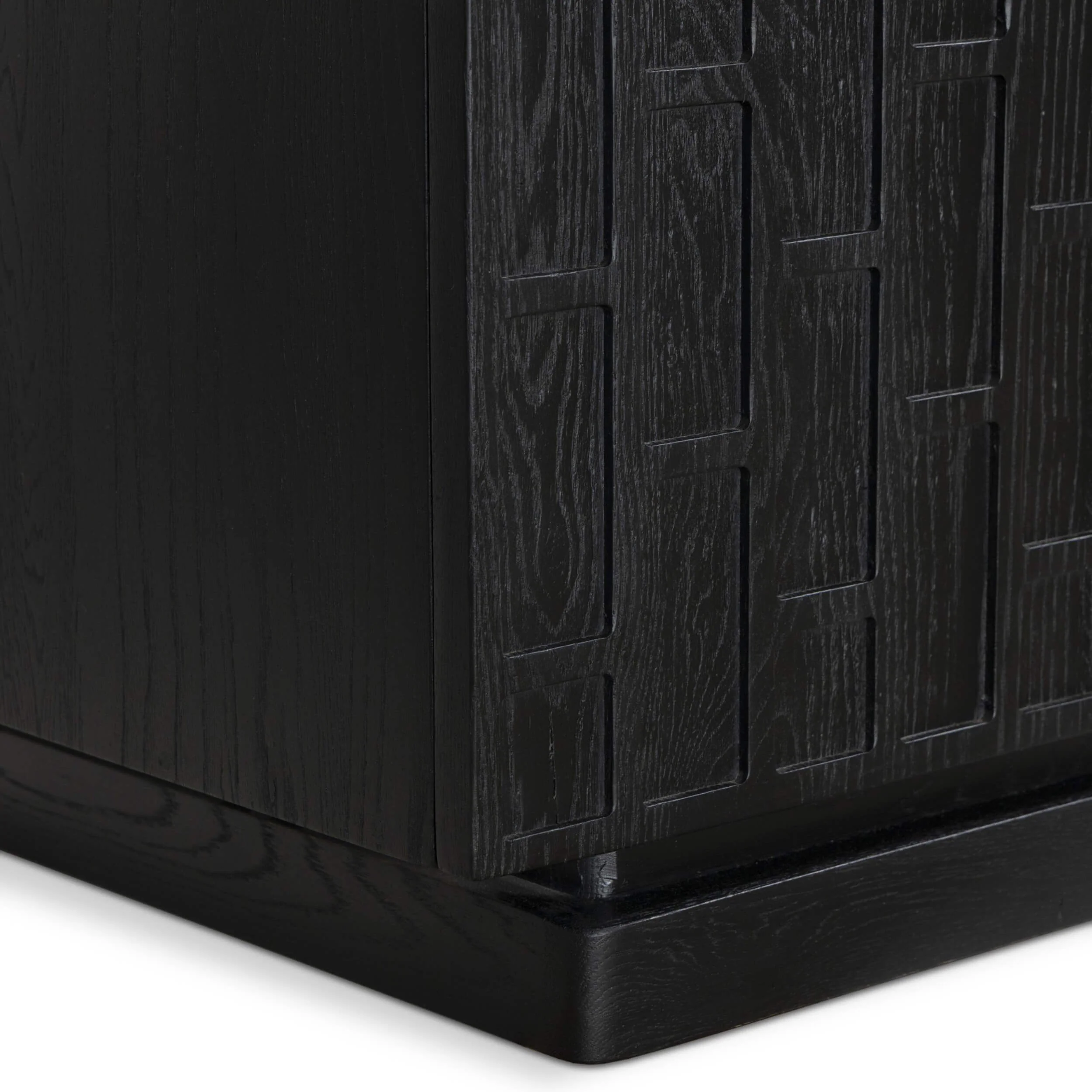 Asbury Media Console, Black by Four Hands - Image 6