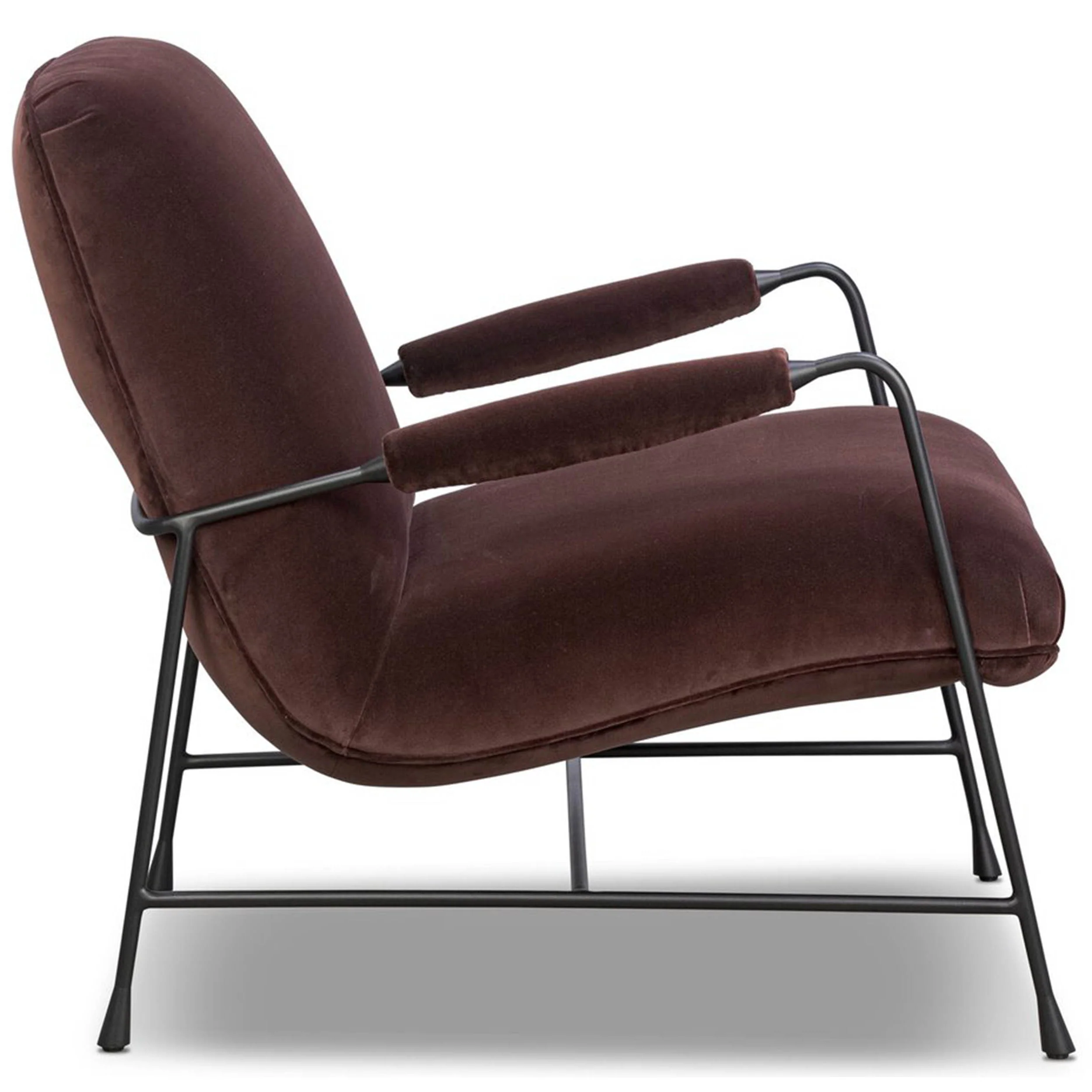 Ashburn Chair, Surrey Plum by Four Hands - Image 3