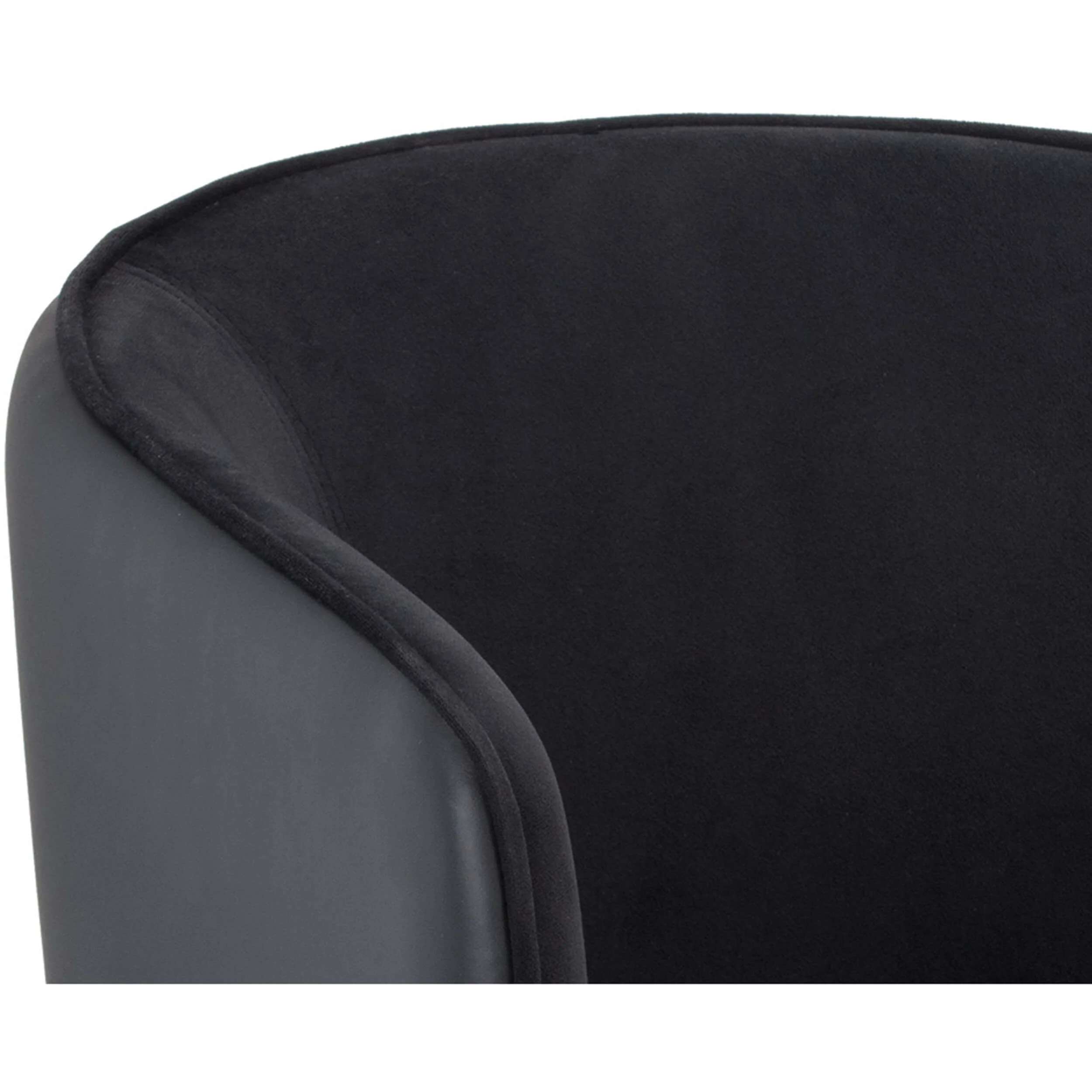 Asher Arm Chair, Abbington Black, Set of 2 - Image 3