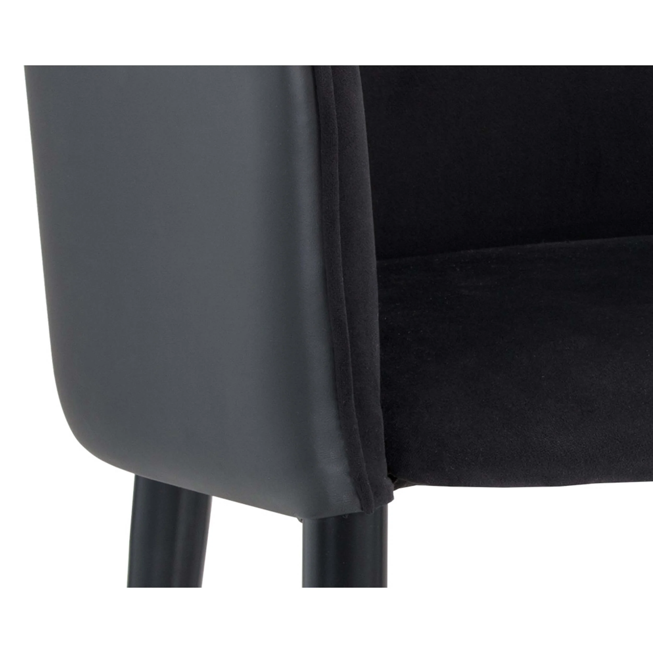 Asher Arm Chair, Abbington Black, Set of 2 - Image 5